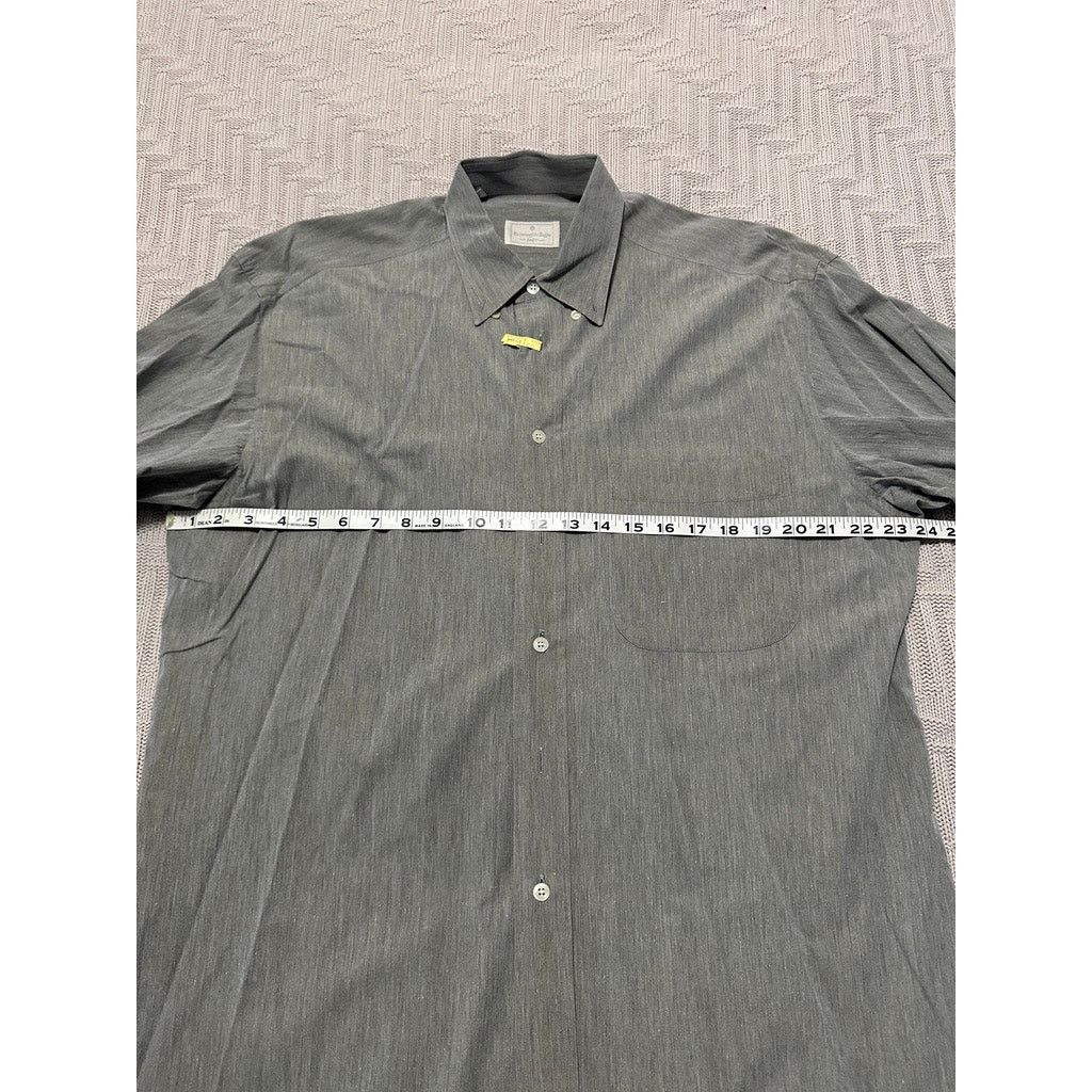 Ermenegildo Zegna Ermenegildo Zegna gray button down size 16 Size US L / EU 52-54 / 3 - 6 Thumbnail