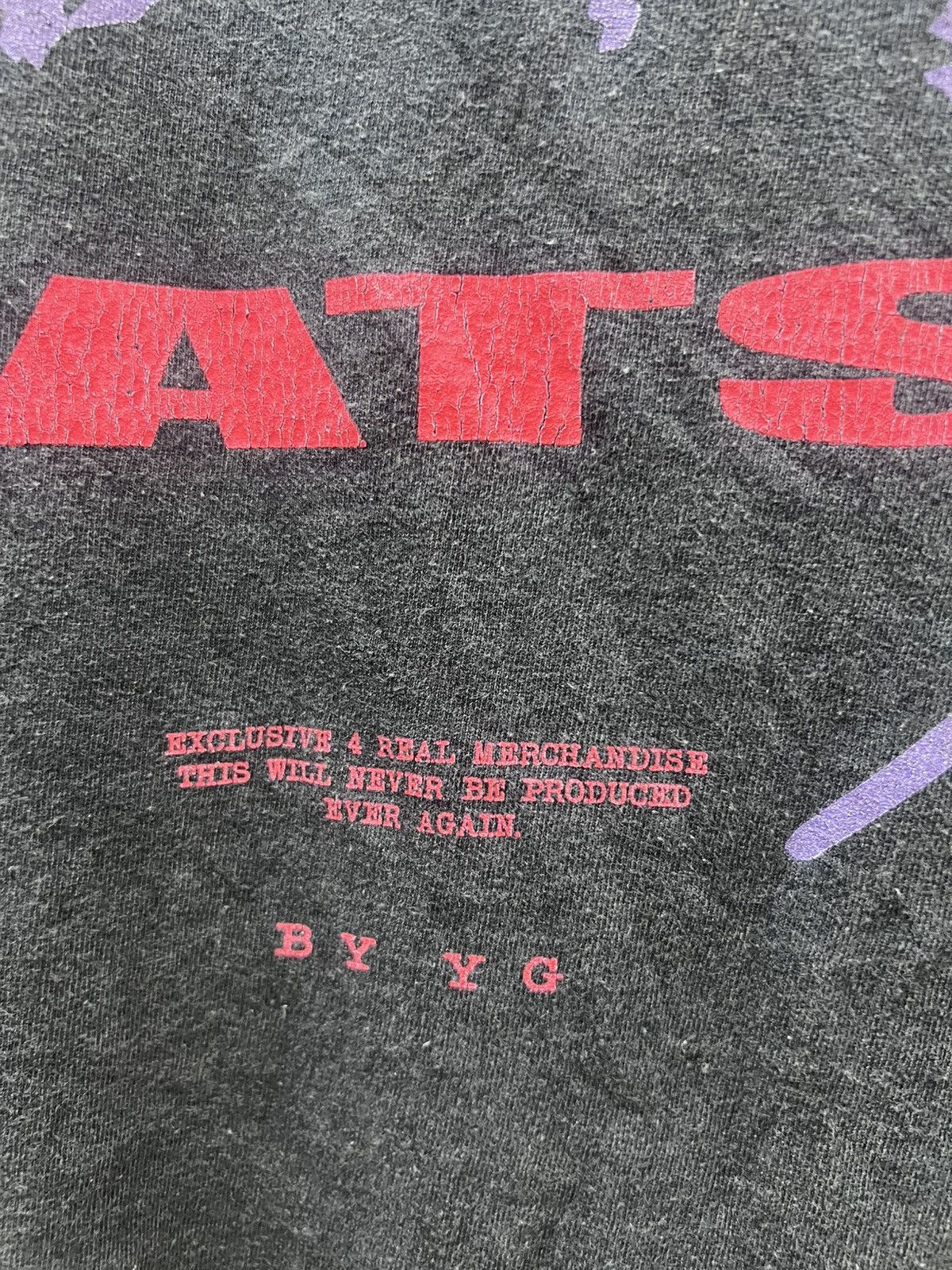 Rap Tees YG Stop Snitchin Rats Graphic Rap Tees Size US XL / EU 56 / 4 - 2 Thumbnail