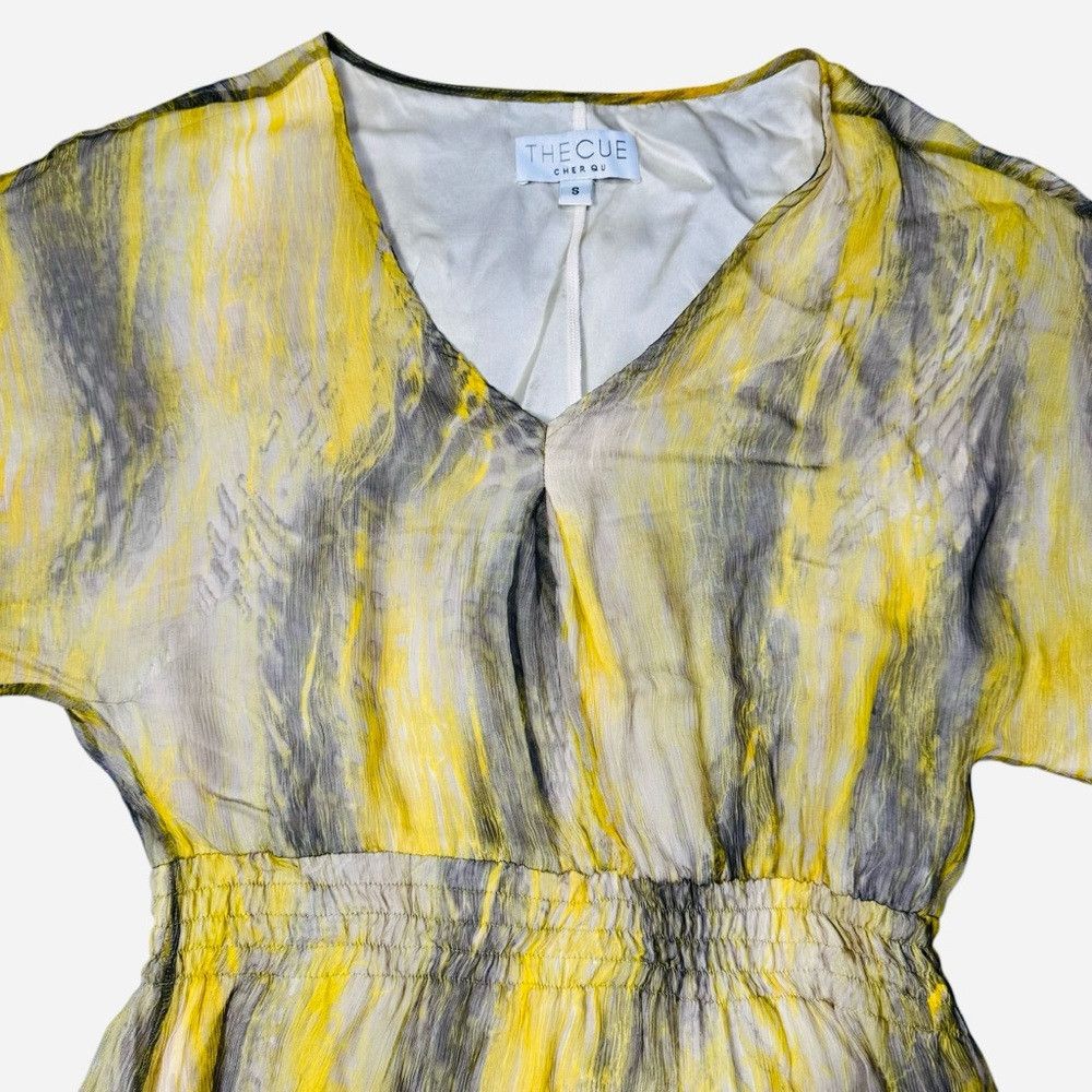 Other The Cue by Cher Qu Silk Tie Dye Mini Dress Size S Size S / US 4 / IT 40 - 6 Thumbnail