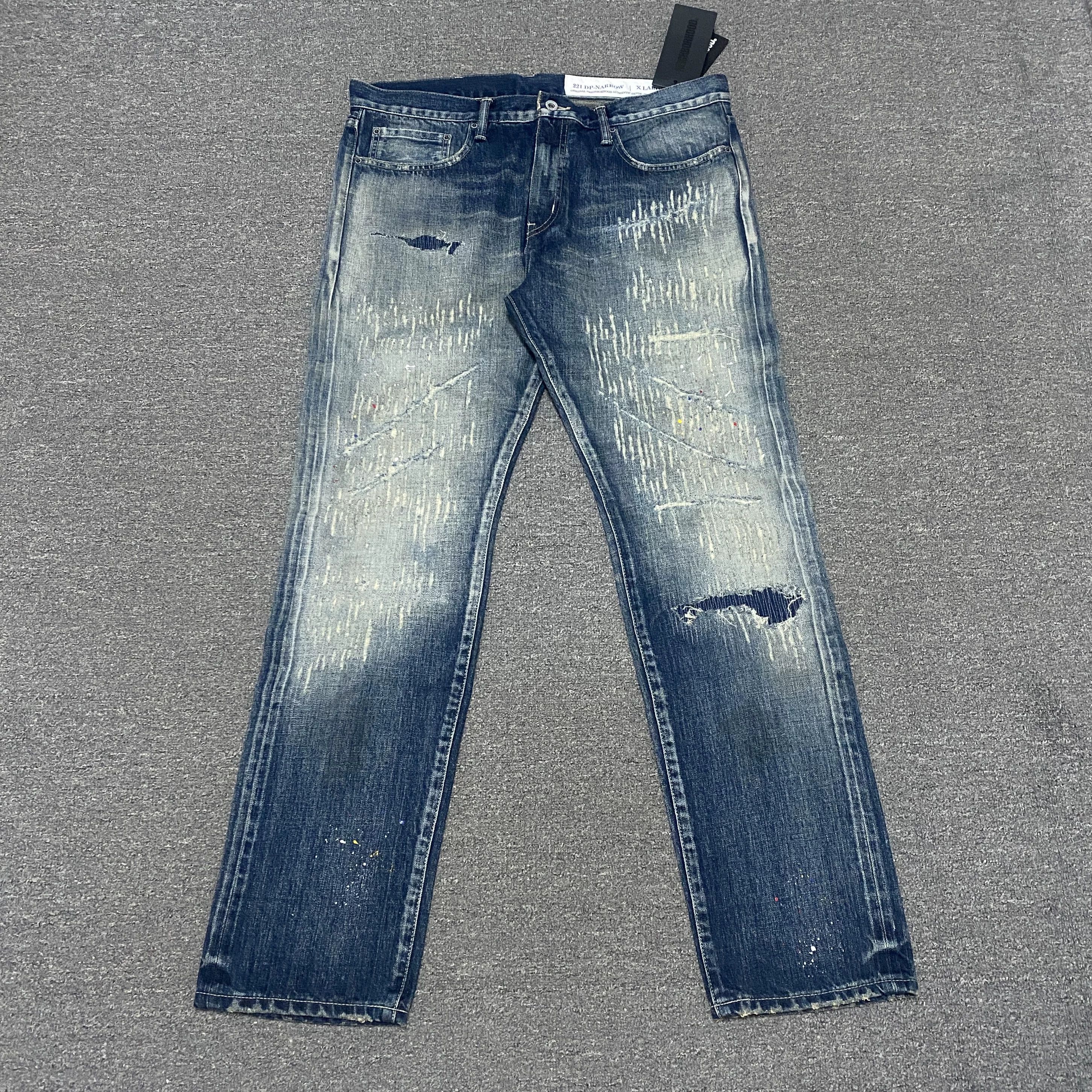 Neighborhood NEIGHBORHOOD 22SS Scratch Denim Size US 40 / EU 56 - 1 Thumbnail