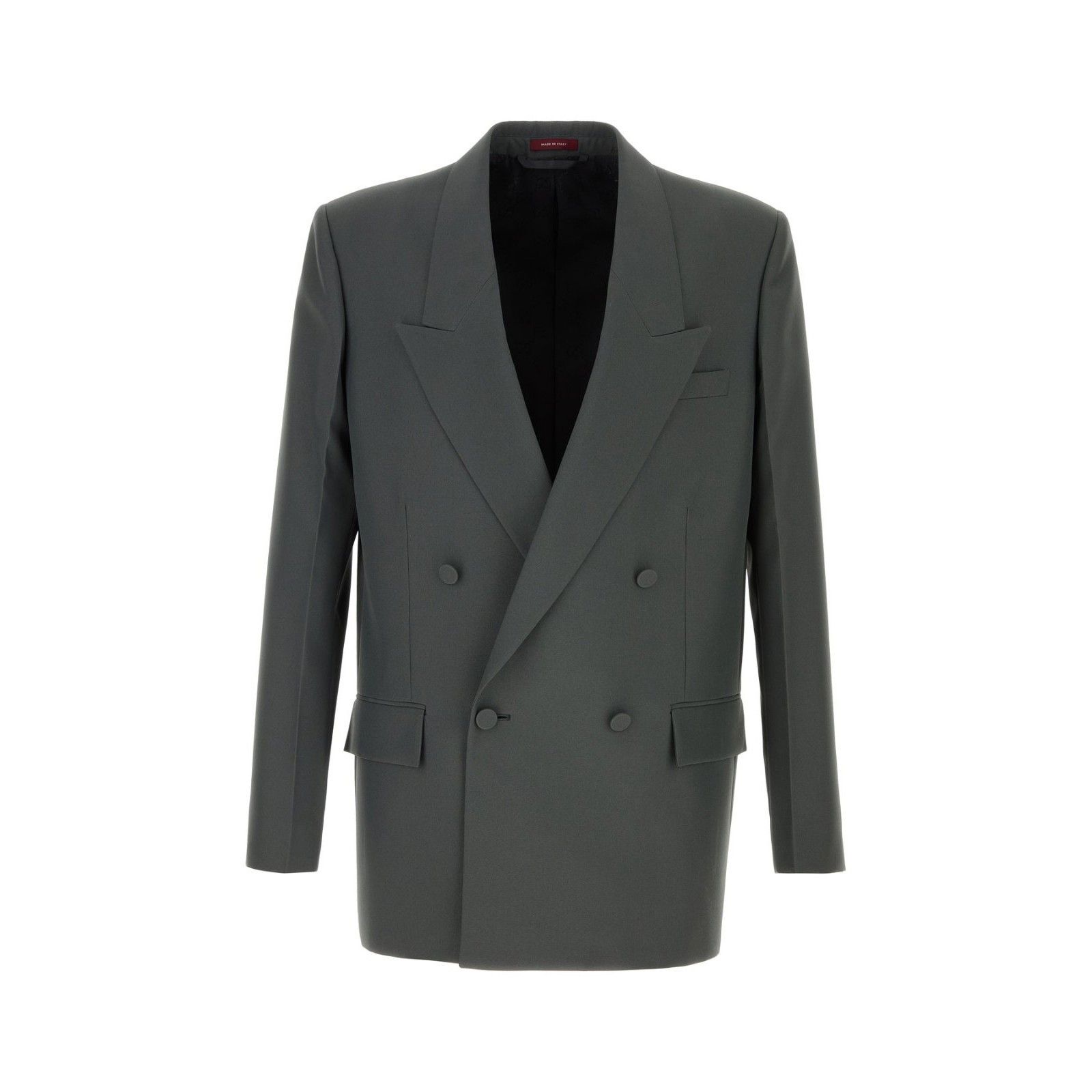Gucci GUCCI Graphite Panama Blazer New & Authentic (Men's size:L;) Size US L / EU 52-54 / 3 - 1 Thumbnail