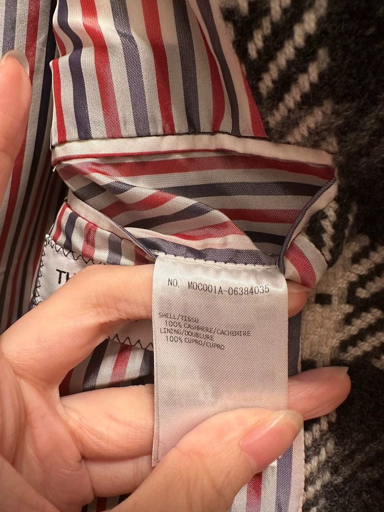 Thom Browne Thom Browne Plaid overcoat Size XS / US 0-2 / IT 36-38 - 5 Thumbnail
