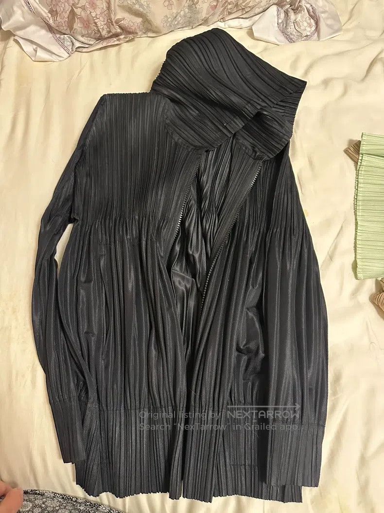Issey Miyake Issey Miyake size:3 Black Pants Size 31" - 2 Thumbnail