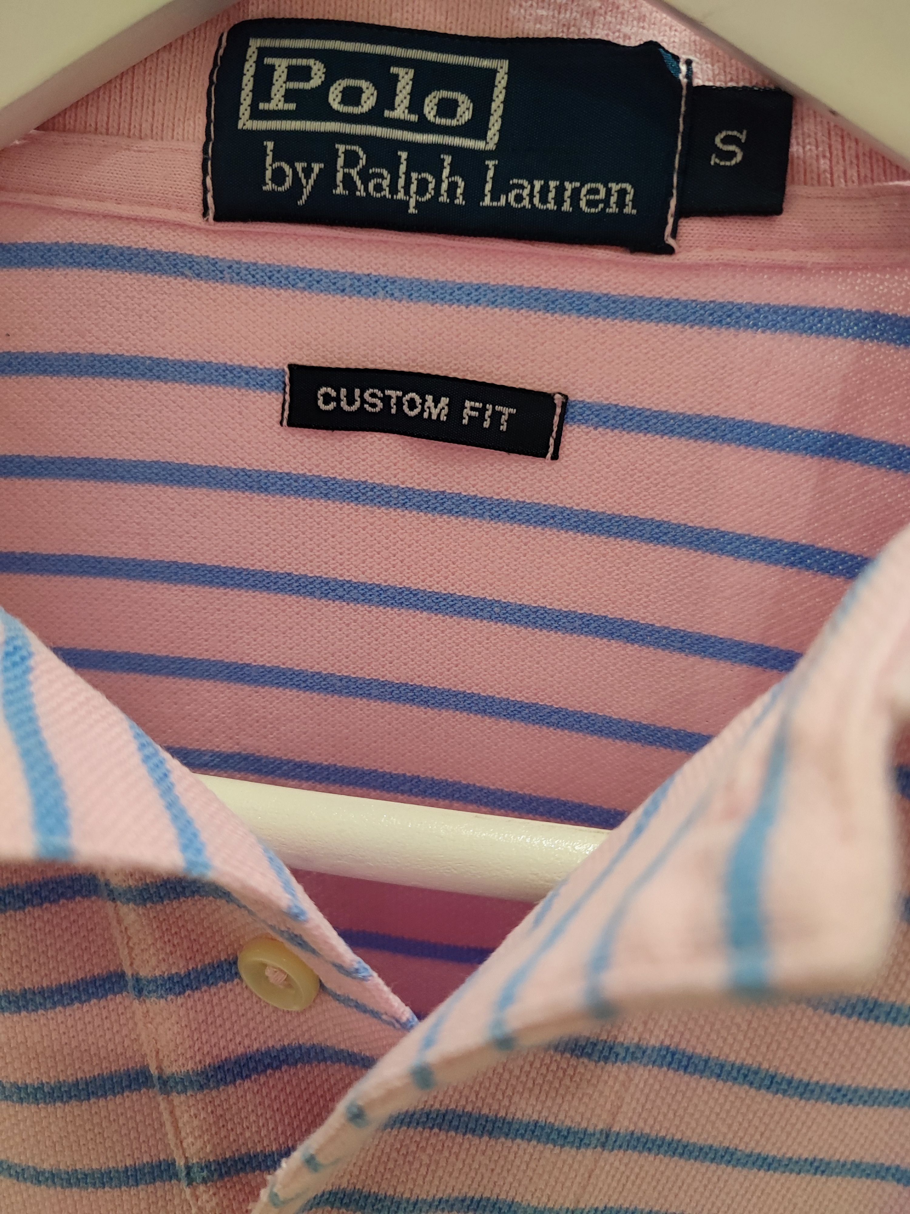 Polo Ralph Lauren Polo RL custom fit pink polo Size US S / EU 44-46 / 1 - 12 Thumbnail