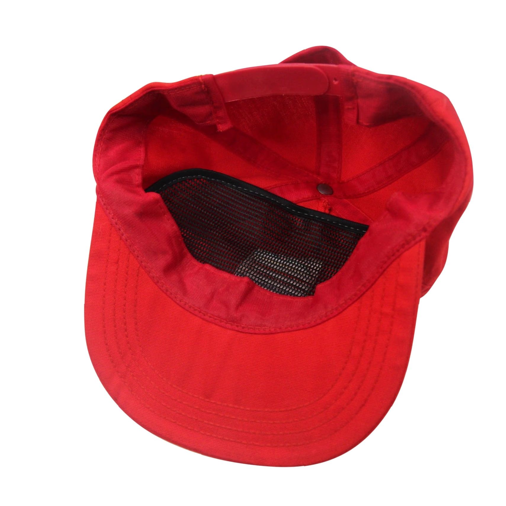 Vintage VINTAGE Mac Computer Rainbow Apple Logo Trucker Hat Red OS Men One Size Trucker Hat Rainbow Apple Logo Vintage Mac Computer Hat Mens Size ONE SIZE - 6 Thumbnail