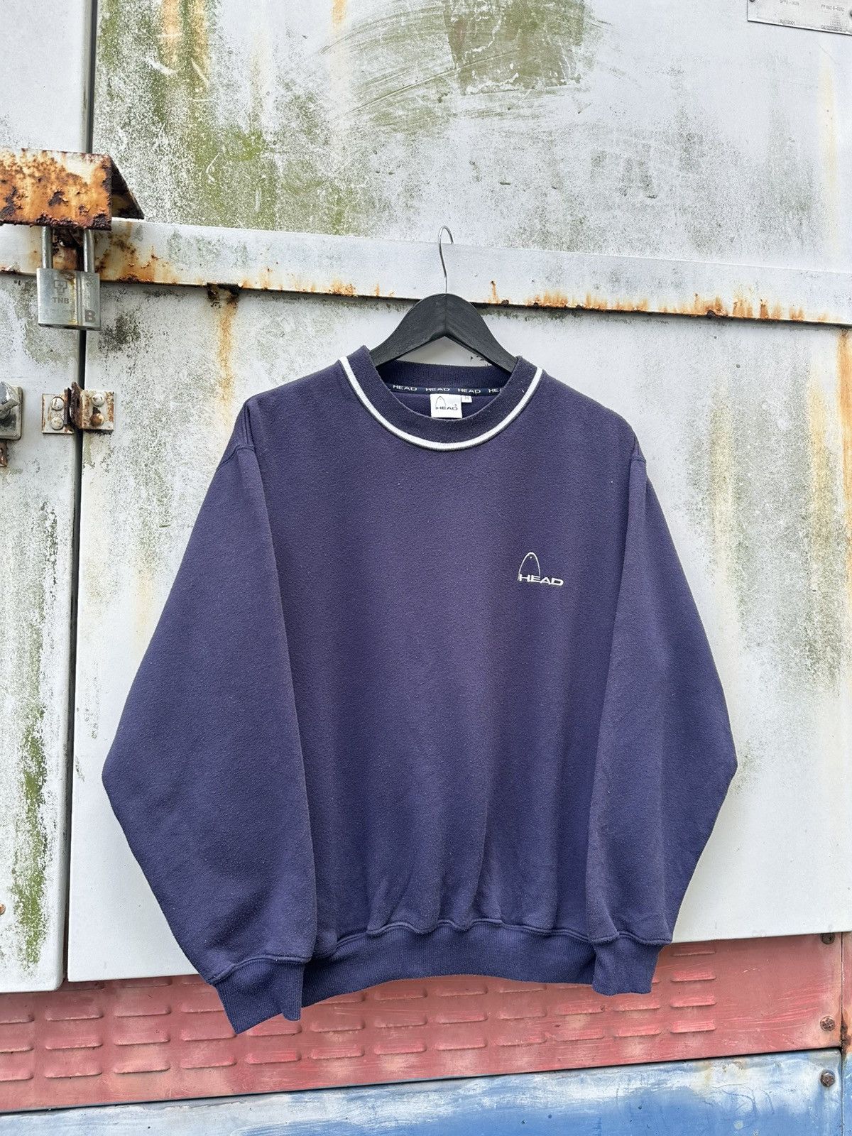 Vintage 👹Vintage Head Small Logo Crewneck Size US S / EU 44-46 / 1 - 3 Thumbnail