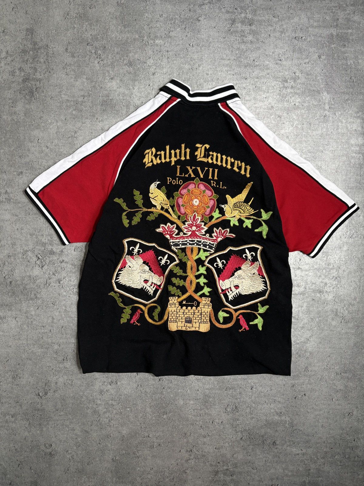 Polo Ralph Lauren Rare Polo Ralph Lauren Shirt Embroidered Chinese vintage Size US M / EU 48-50 / 2 - 1 Thumbnail