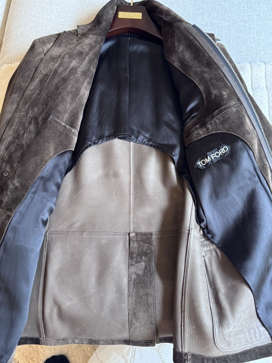 Tom Ford Extremely Rare $9900 Tom Ford Sartorial suede leather jacket Size US M / EU 48-50 / 2 - 7 Thumbnail