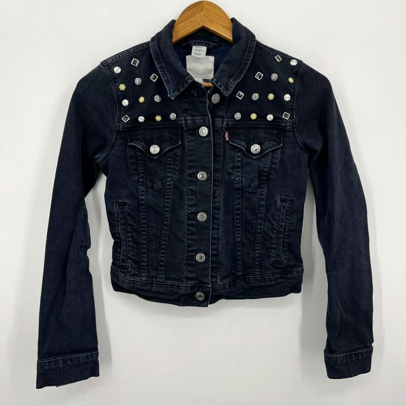 Levis studded jacket best sale