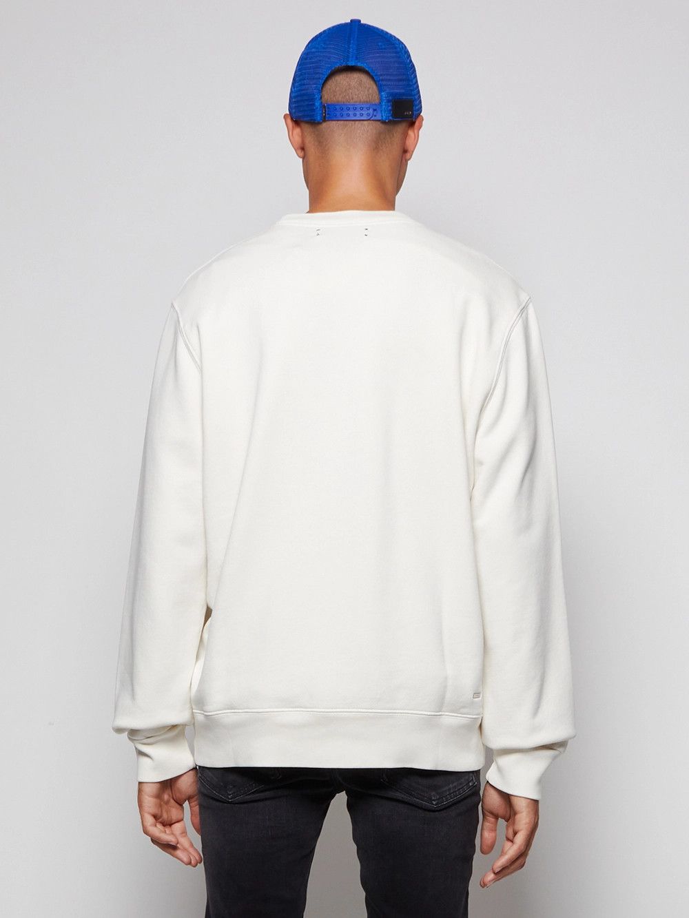 Amiri o1gr1nt1124 Reverse Bunny Crewneck Sweatshirt Size US L / EU 52-54 / 3 - 5 Thumbnail