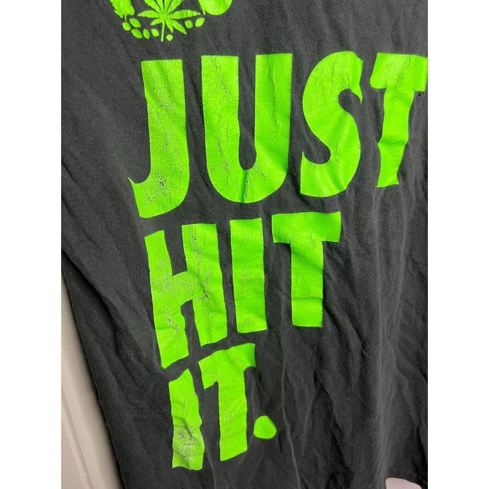 Other Boot Nike "just hit it" smoking 420 t shirt sz LG Size US L / EU 52-54 / 3 - 4 Thumbnail