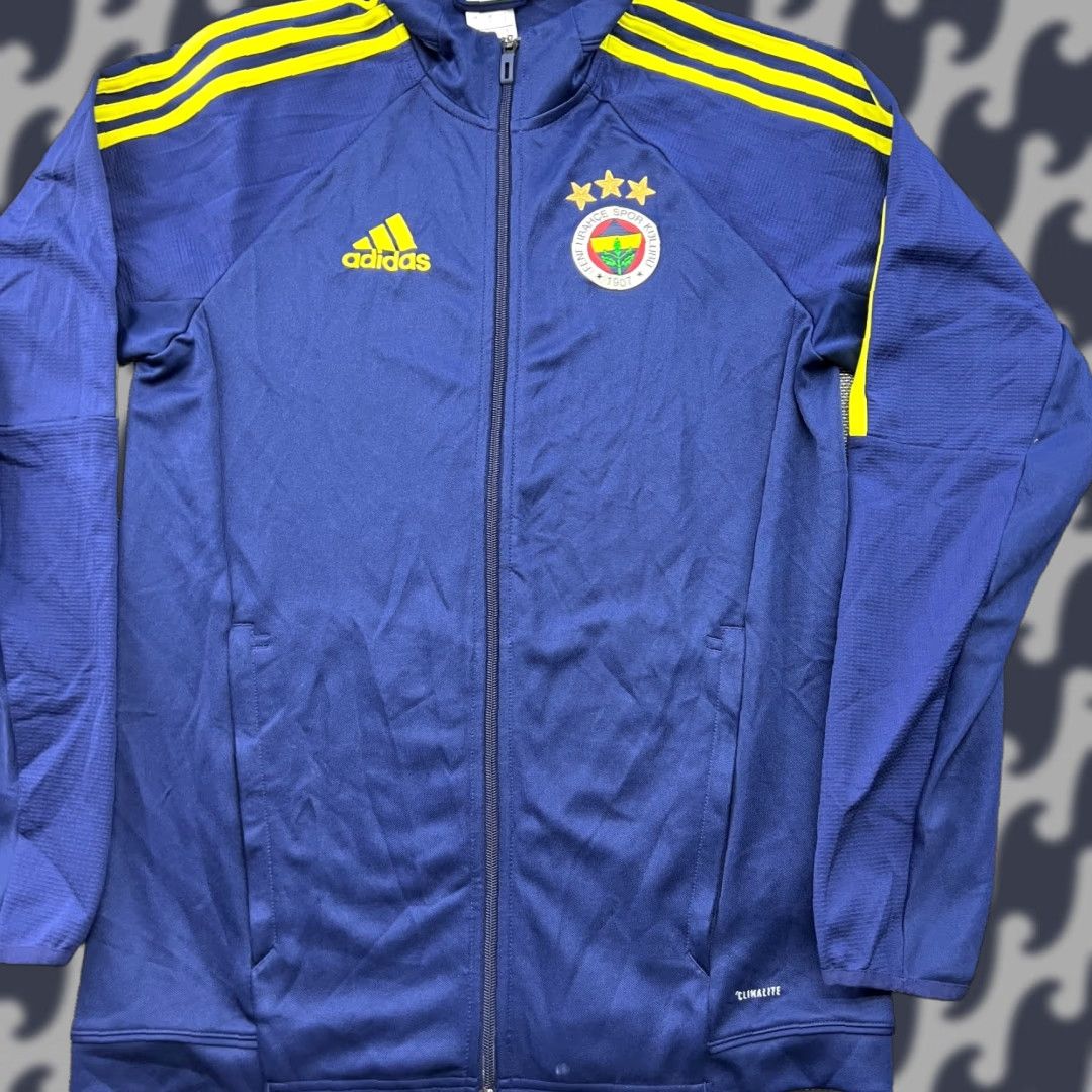 Adidas adidas Fenerbahce 2017 Track Jacket Small Football Drill Training Blue Jacket Mens Short Sleeve? Size US S / EU 44-46 / 1 - 1 Thumbnail