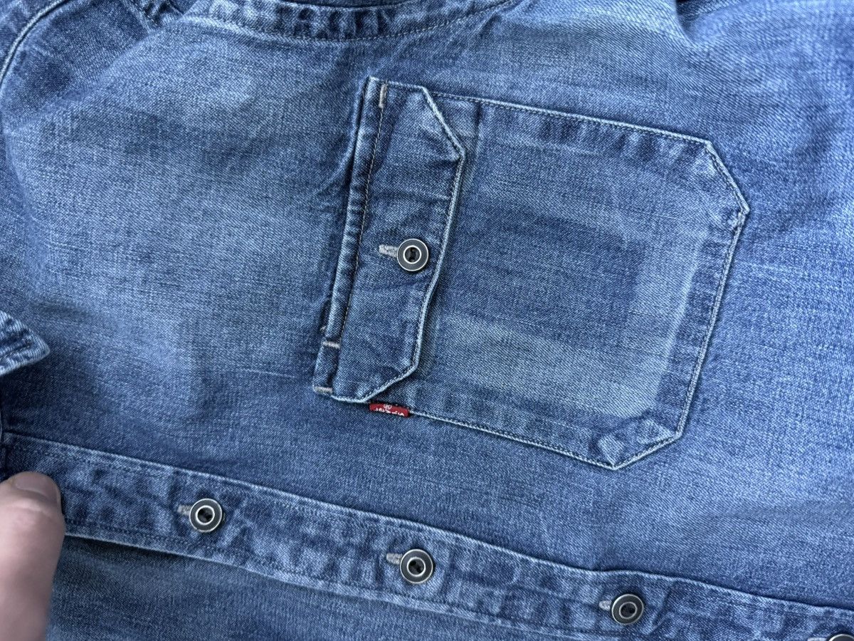 Levi's Levi’s 19573 Jackson Worker Denim Shirt Thick Workwear Denim Size US M / EU 48-50 / 2 - 22 Thumbnail