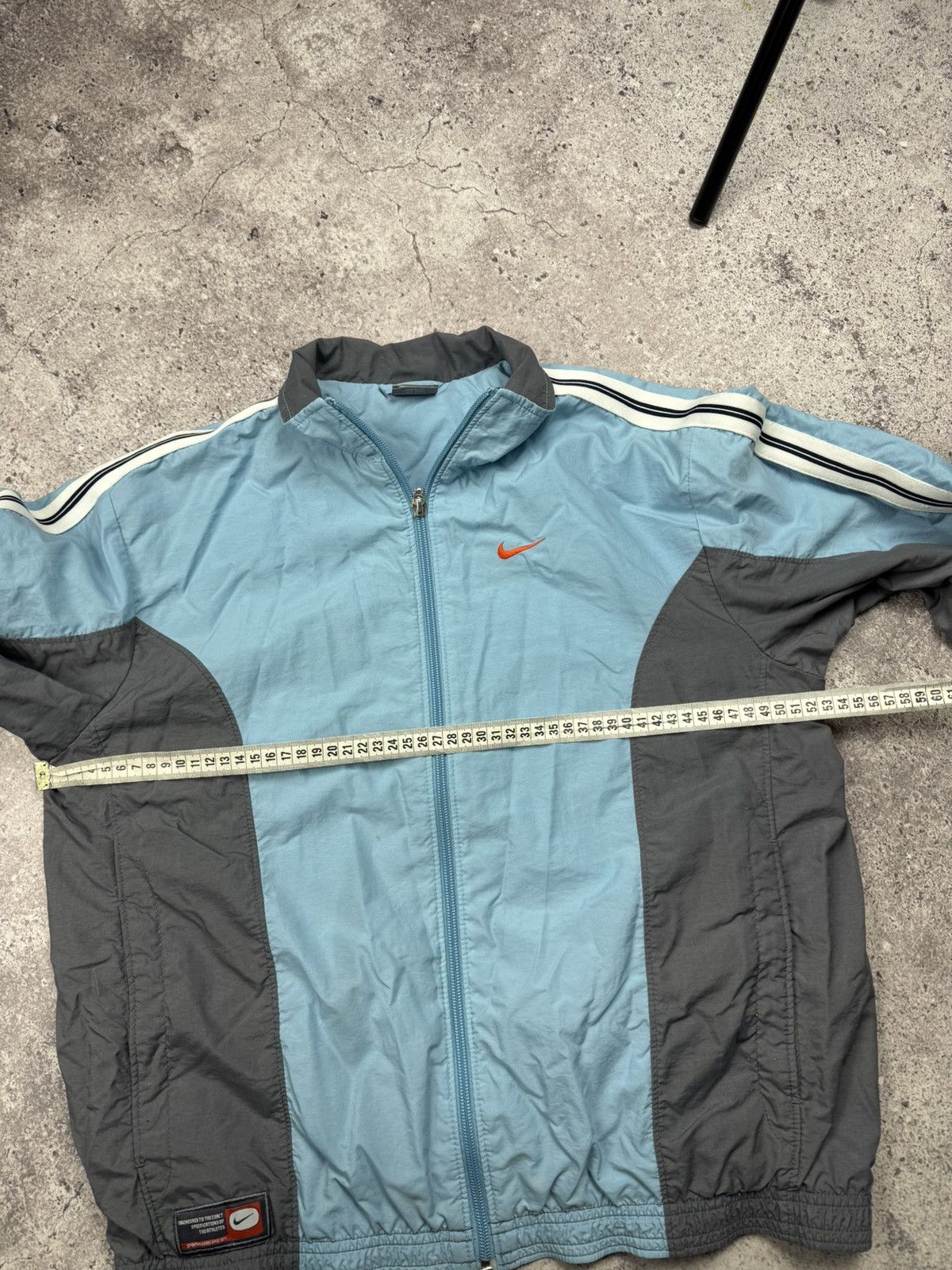 Nike Vintage 90s Nike Oregon Nylon Y2K Track Jacket Baggy Bomber Size US S / EU 44-46 / 1 - 8 Thumbnail