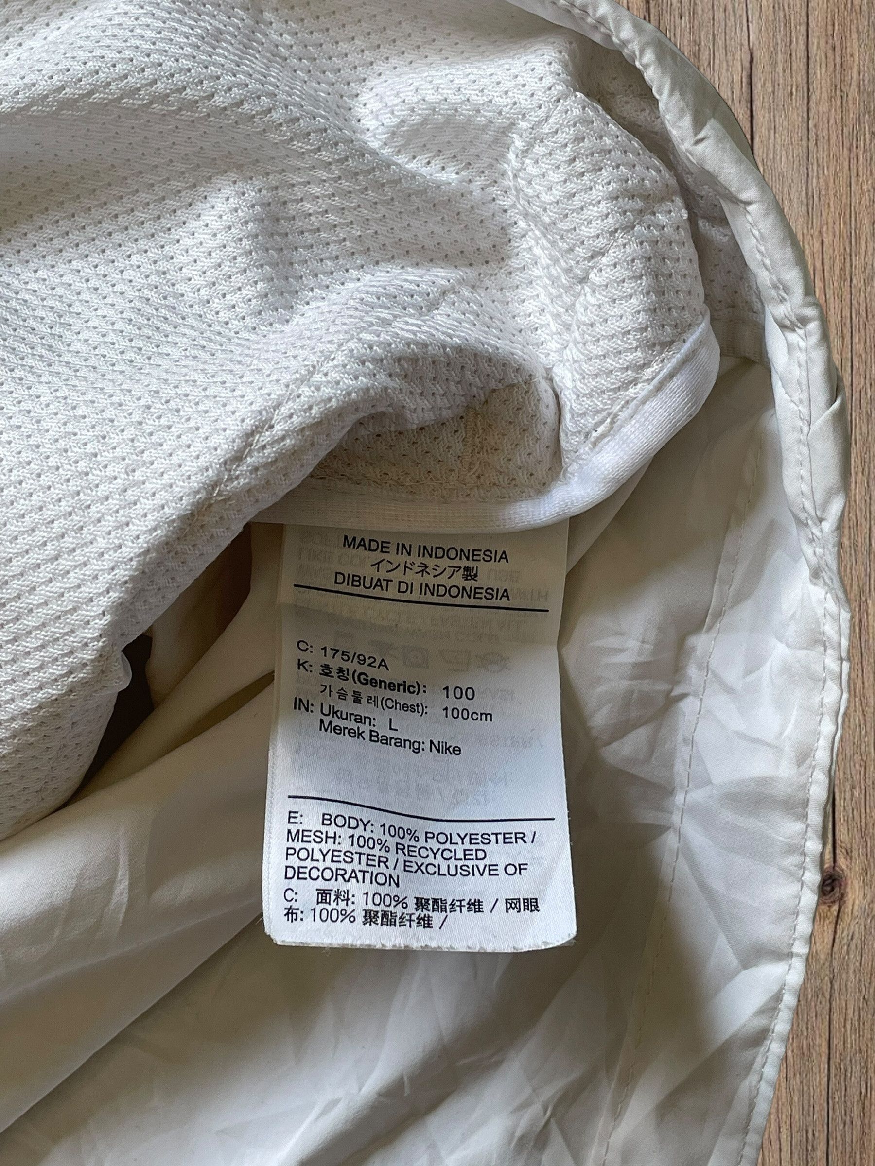 Nike NIKE BOLT WINDBREAKER JACKET - WHITE Size US S / EU 44-46 / 1 - 9 Thumbnail