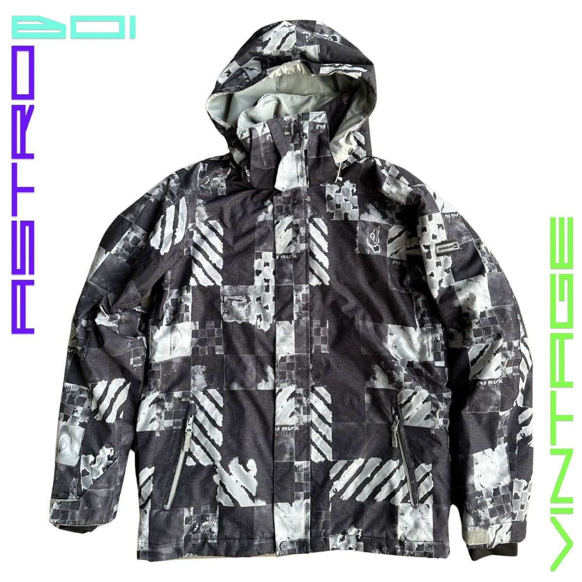 Quiksilver QUICKSILVER ABSTRACT CHECKERBOARD LOGO SKI JACKET_SMALL Size US S / EU 44-46 / 1 - 1 Thumbnail