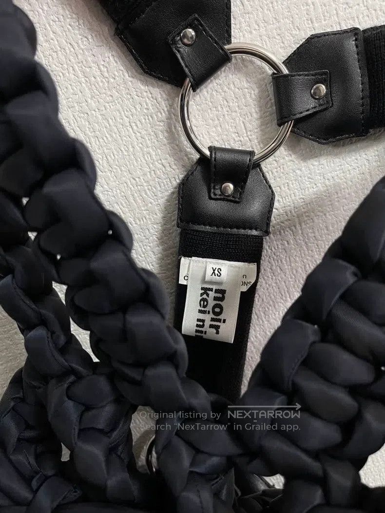 Comme des Garcons Comme Des Garcons Blue-Black Vintage Decorative Short Top Size XS / US 0-2 / IT 36-38 - 4 Thumbnail
