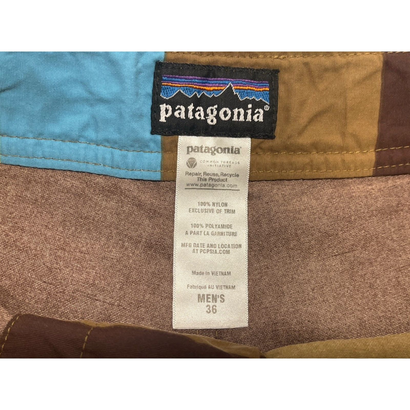 Patagonia Patagonia Wavefarer Board Shorts Swim Multi Bottoms Pocket 86556 Men's 36 Size US 36 / EU 52 - 3 Thumbnail