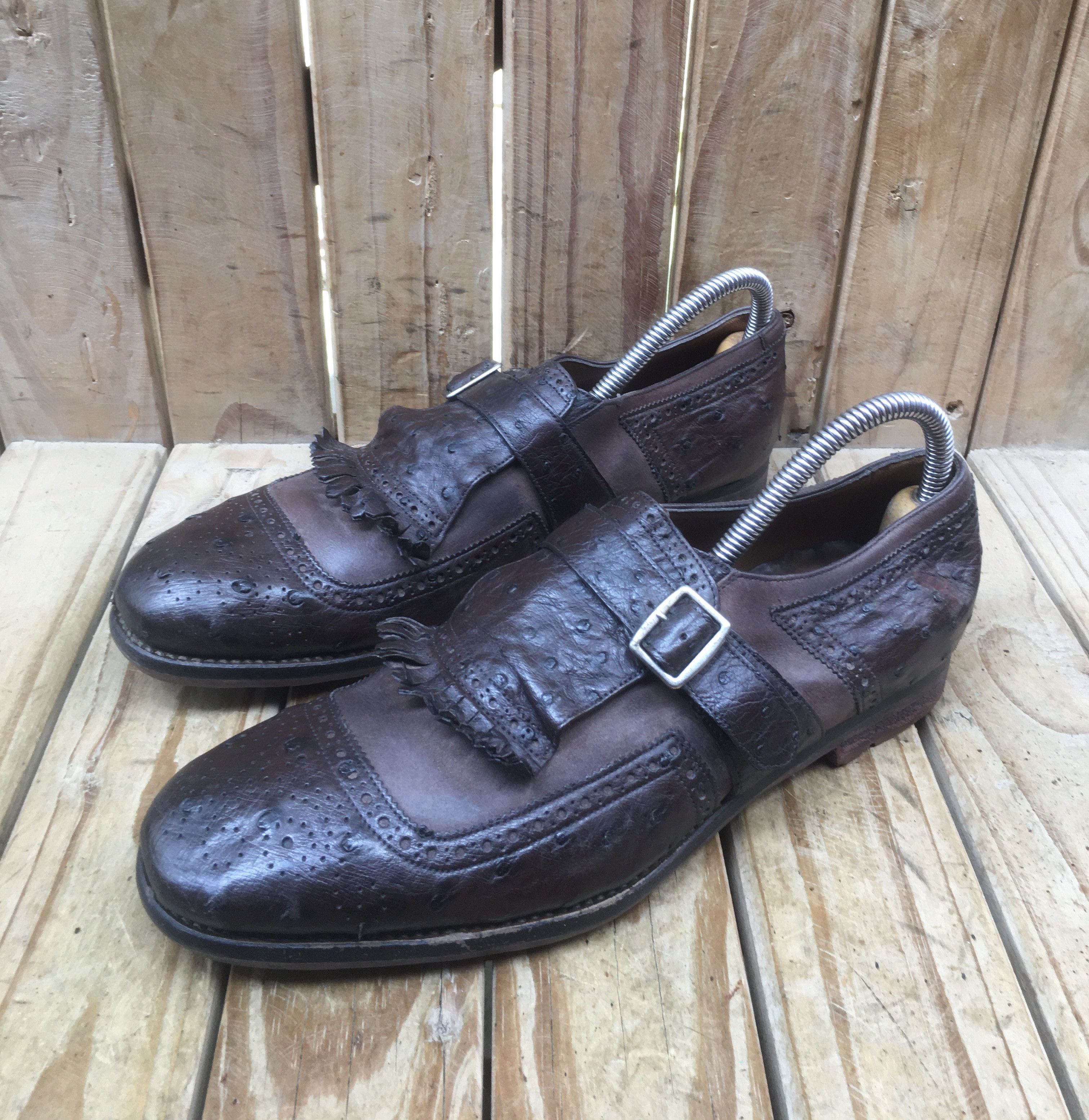 Church's church's 'Shanghai' Monk strap dress shoes UK 6AAA Size US 7 / EU 40 - 1 Thumbnail
