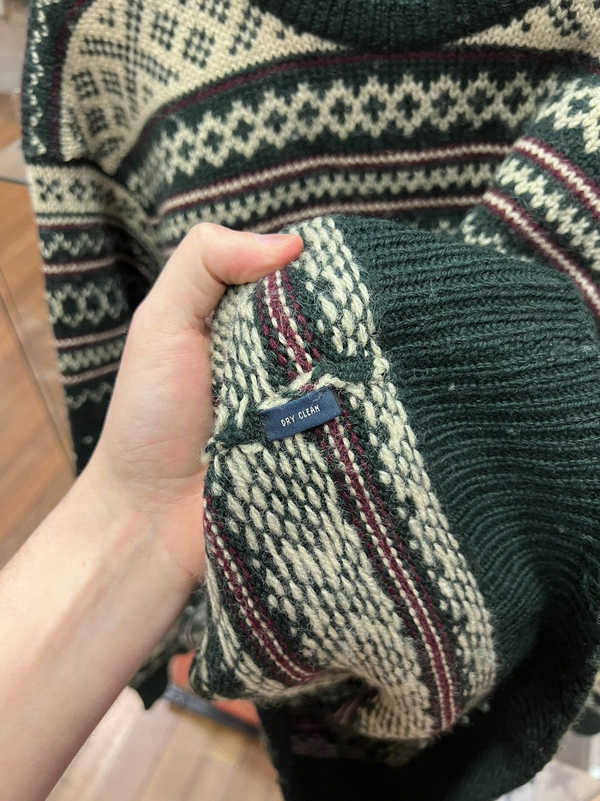 Polo Ralph Lauren Polo Ralph Lauren Patterned wool sweater Size US XXL / EU 58 / 5 - 4 Thumbnail