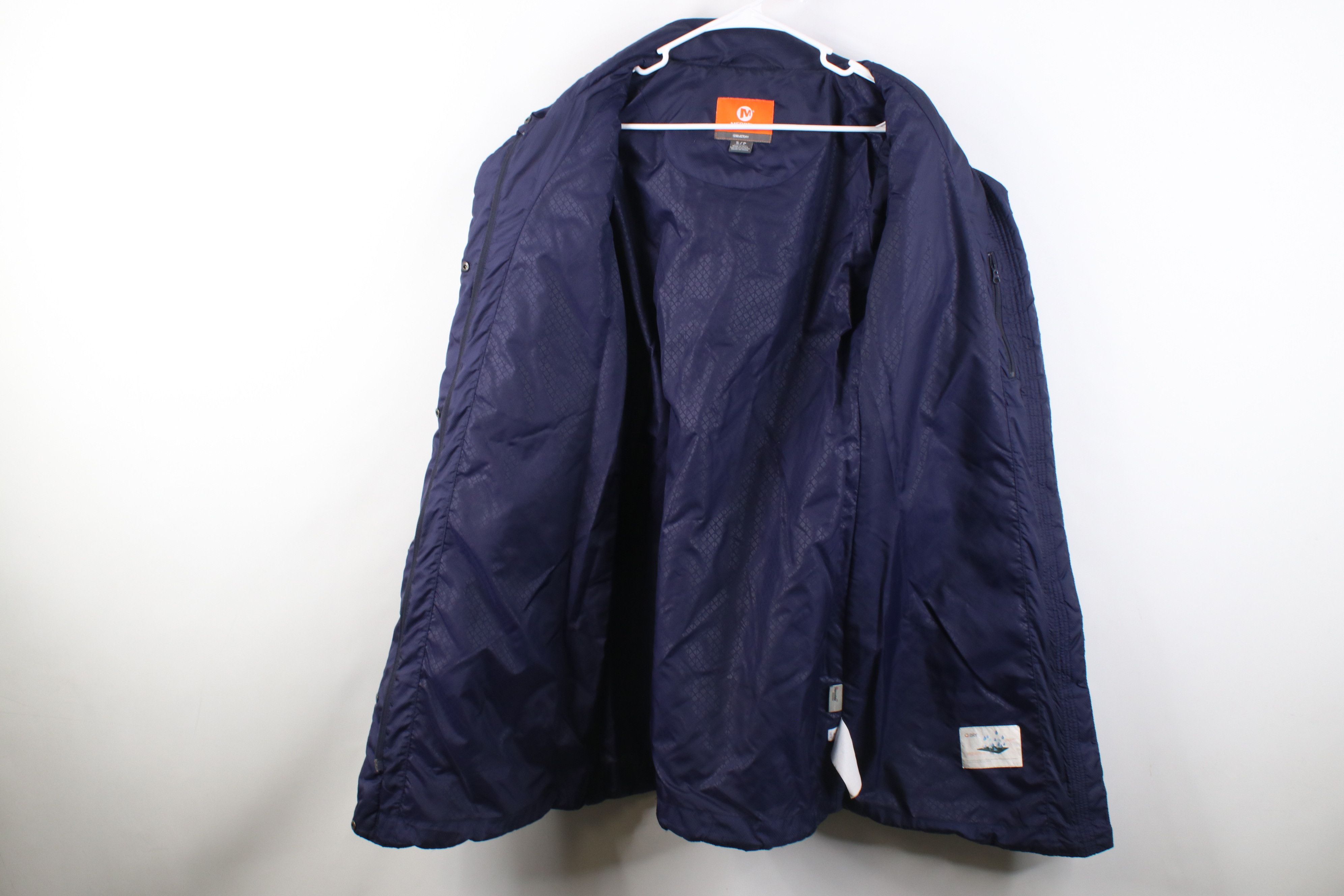 Merrell Merrell Select Dry Waterproof Puffer Parka Jacket Blue Size S / US 4 / IT 40 - 11 Thumbnail
