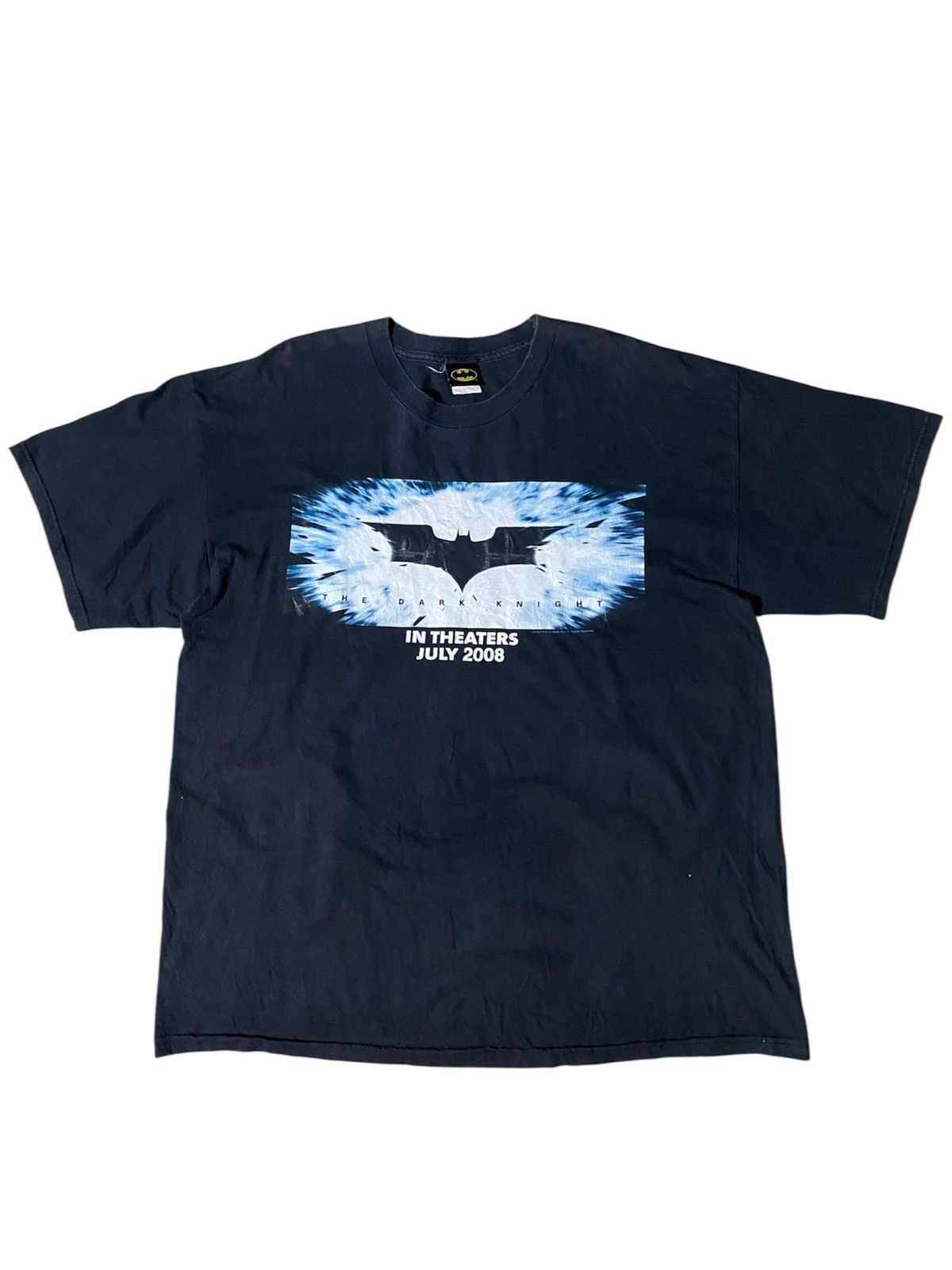 DC Comics Rare Vintage Y2k Batman The Dark Knight Movie Tshirt Size US XL / EU 56 / 4 - 1 Thumbnail