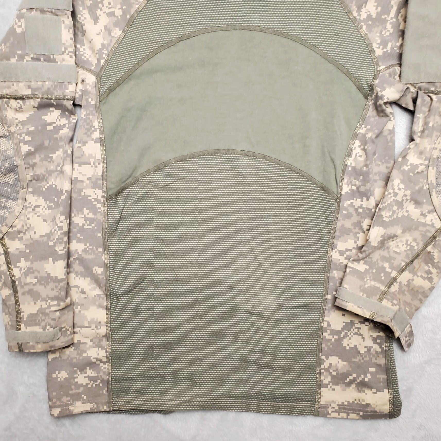 Vintage Massif Mountain Gear Shirt Men L Green Digital Camoflage Army Combat ACS USA Shirt Mens Green Camouflage Military USA Size US L / EU 52-54 / 3 - 3 Thumbnail