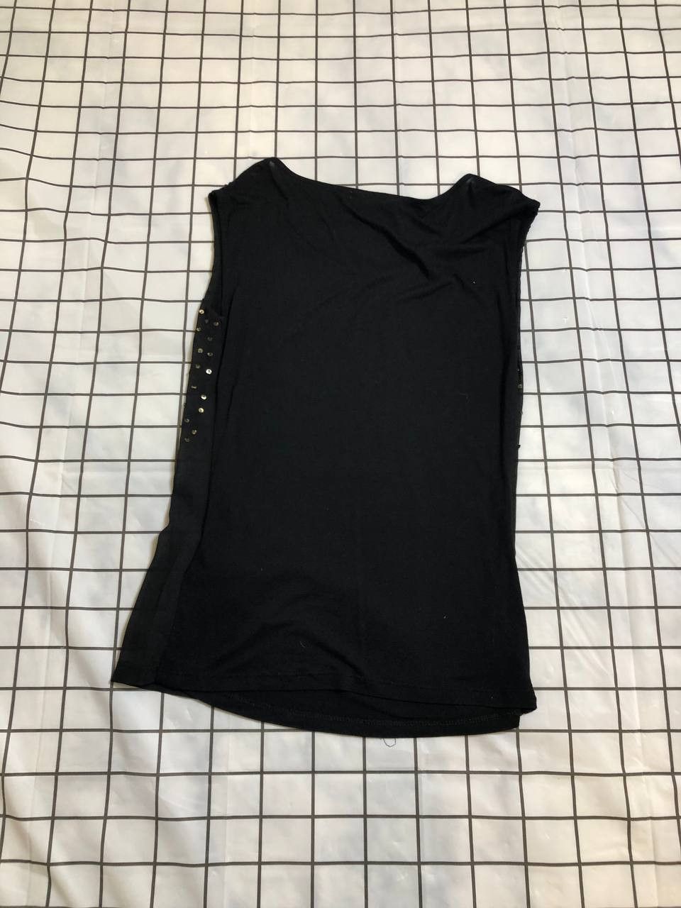 Polo Ralph Lauren LAUREN RALPH LAUREN BLACK VINTAGE GOLD SEQUIN BLOUSE Size XS / US 0-2 / IT 36-38 - 10 Thumbnail