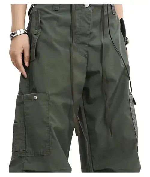 Designer × Japanese Brand × Vintage urban utility baggy cargo pants Size US 33 - 4 Thumbnail