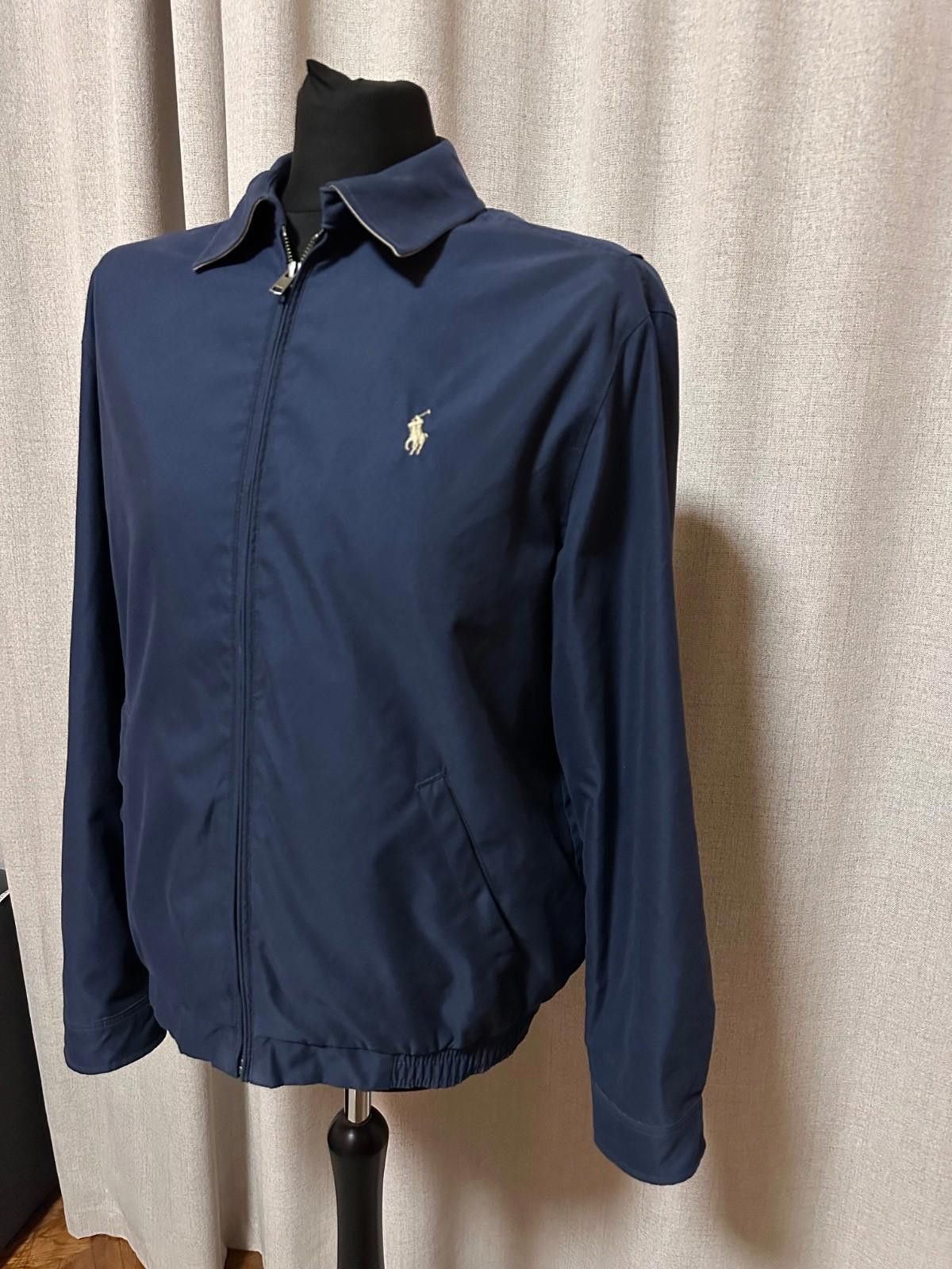 Polo Ralph Lauren Mens Polo Ralph Lauren Bomber Jacket Navy Plaid Lined Medium Size US M / EU 48-50 / 2 - 4 Thumbnail