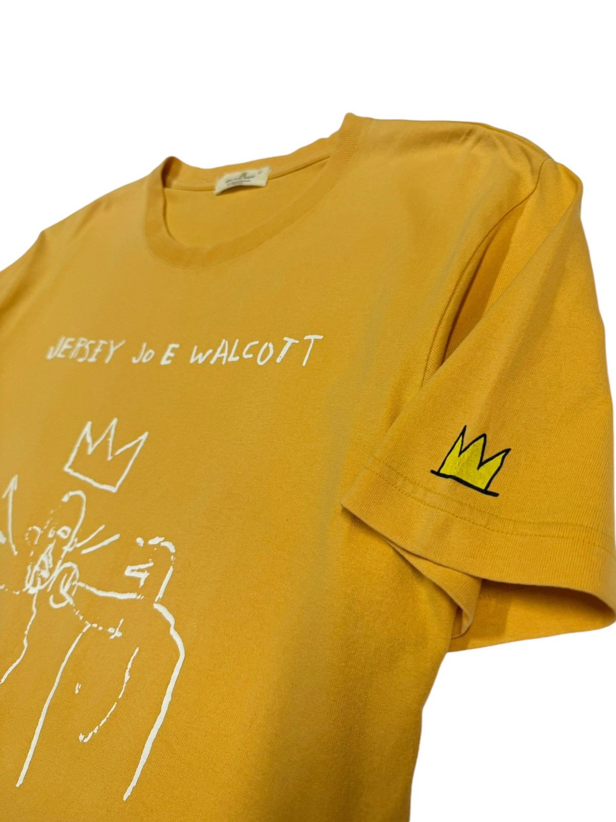 Jean-Michel Basquiat × Vintage Vtg🔥Y2k Jean-Michel Basquiat Jersey Joe Walcott Art Tee Size US L / EU 52-54 / 3 - 8 Thumbnail