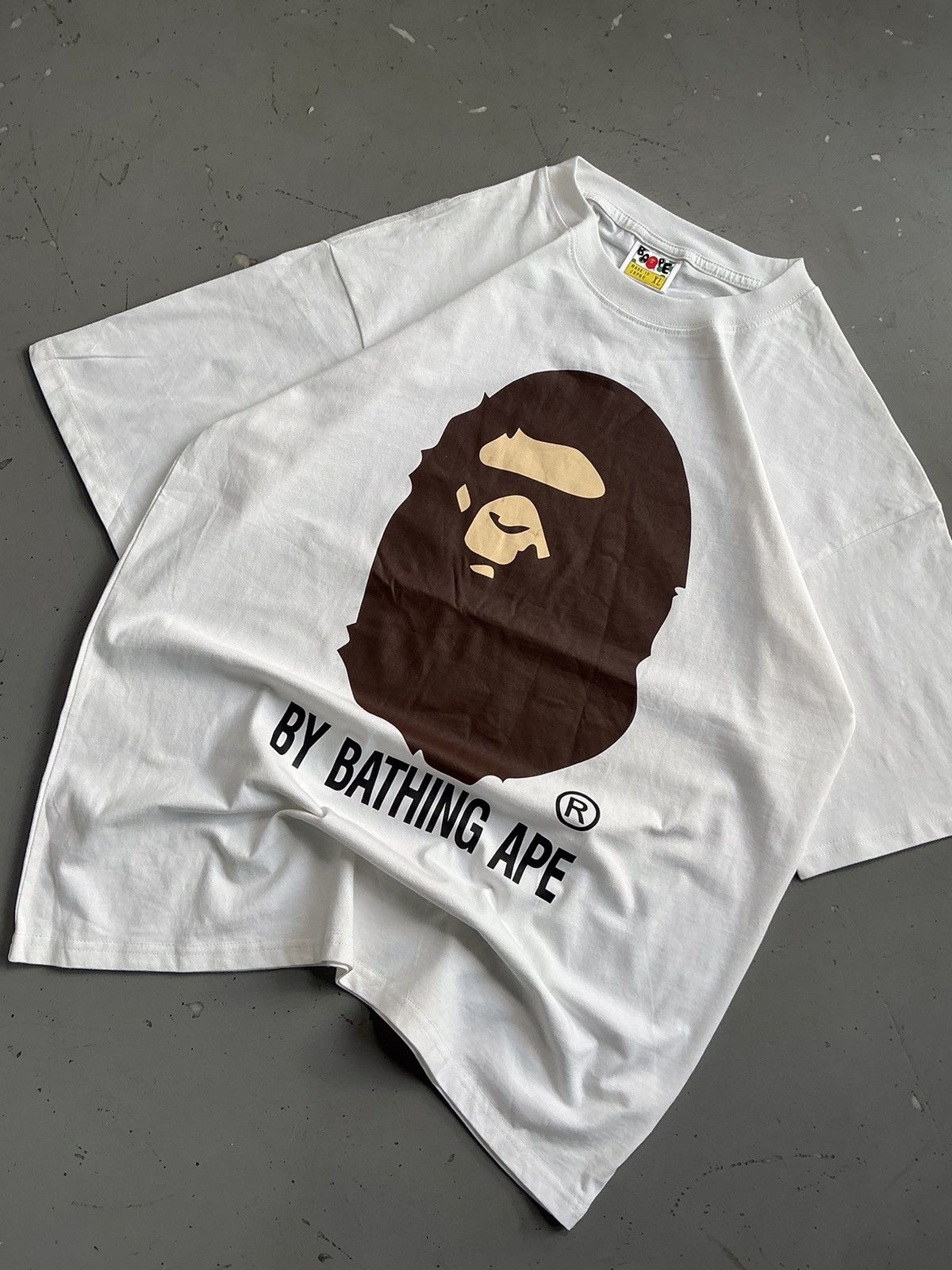 Vintage A bathing bape printed tee Size US XL / EU 56 / 4 - 2 Thumbnail