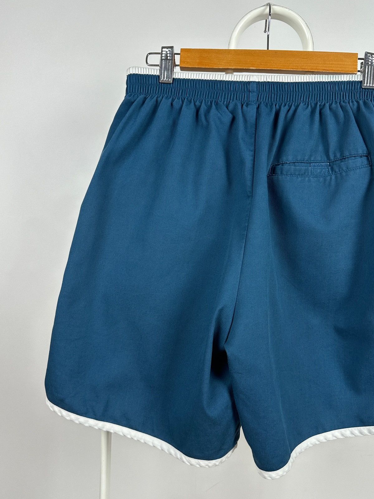 Nike 90s Vintage Nike Tennis Court Navy Shorts Andre Agassi Size US 32 / EU 48 - 9 Thumbnail