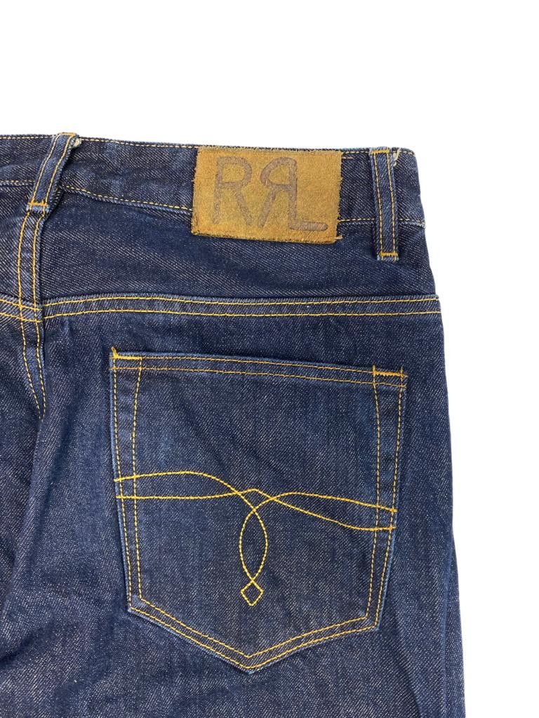RRL Ralph Lauren Selvedge Slim Boot Cut Jeans Size US 30 / EU 46 - 6 Thumbnail