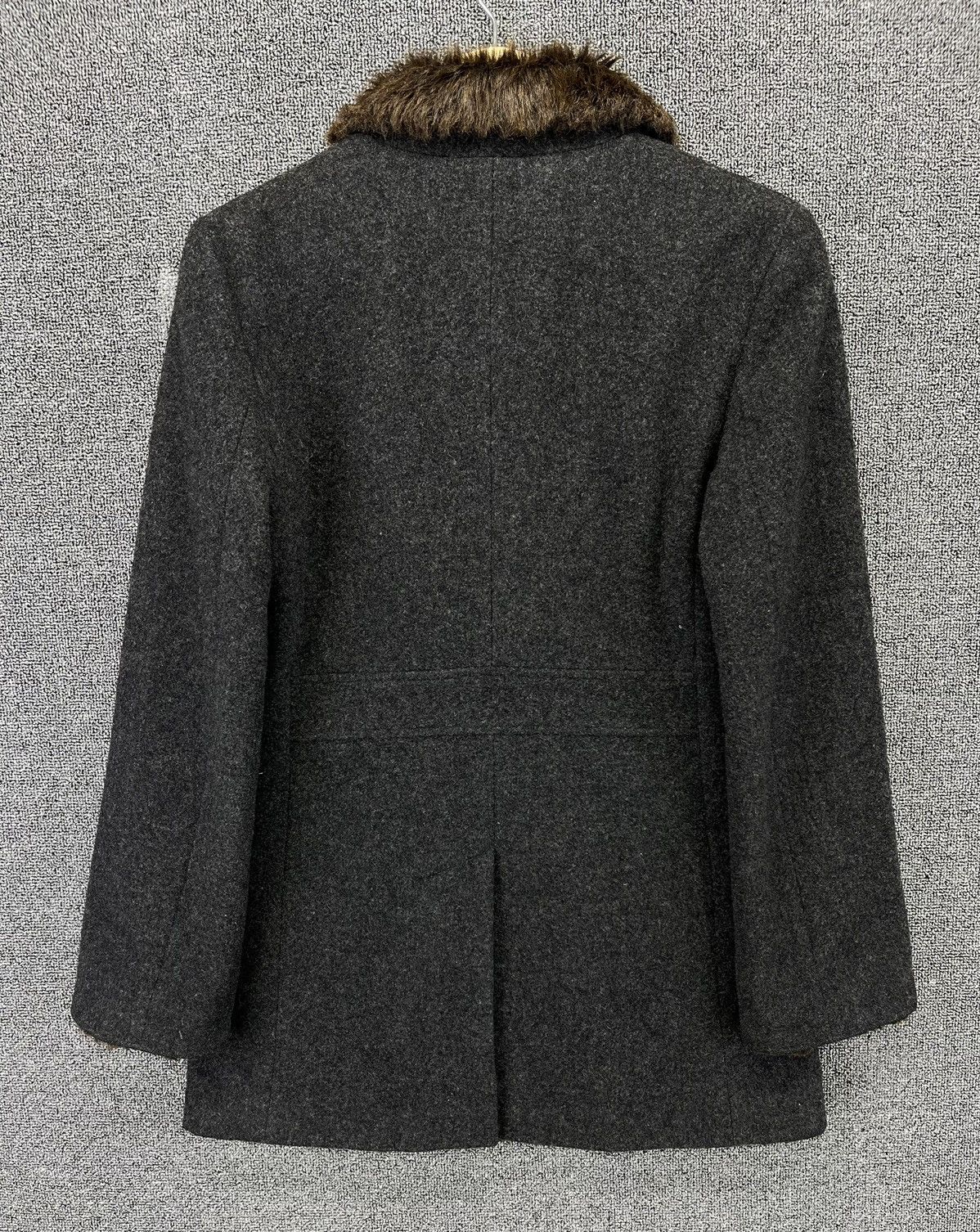 Issey Miyake Vintage Issey Miyake Sunao Kuwahara Fur Wool Jacket Size S / US 4 / IT 40 - 11 Thumbnail