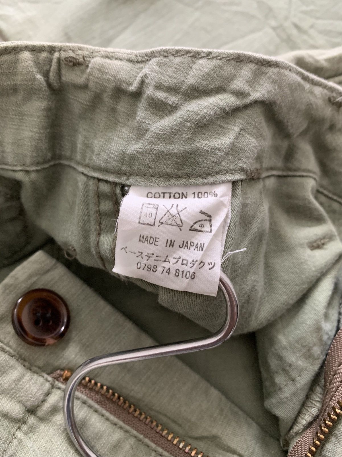 Orslow Offer📦Orslow Military Sateen OG Buckle Back Trousers Size US 30 / EU 46 - 6 Thumbnail