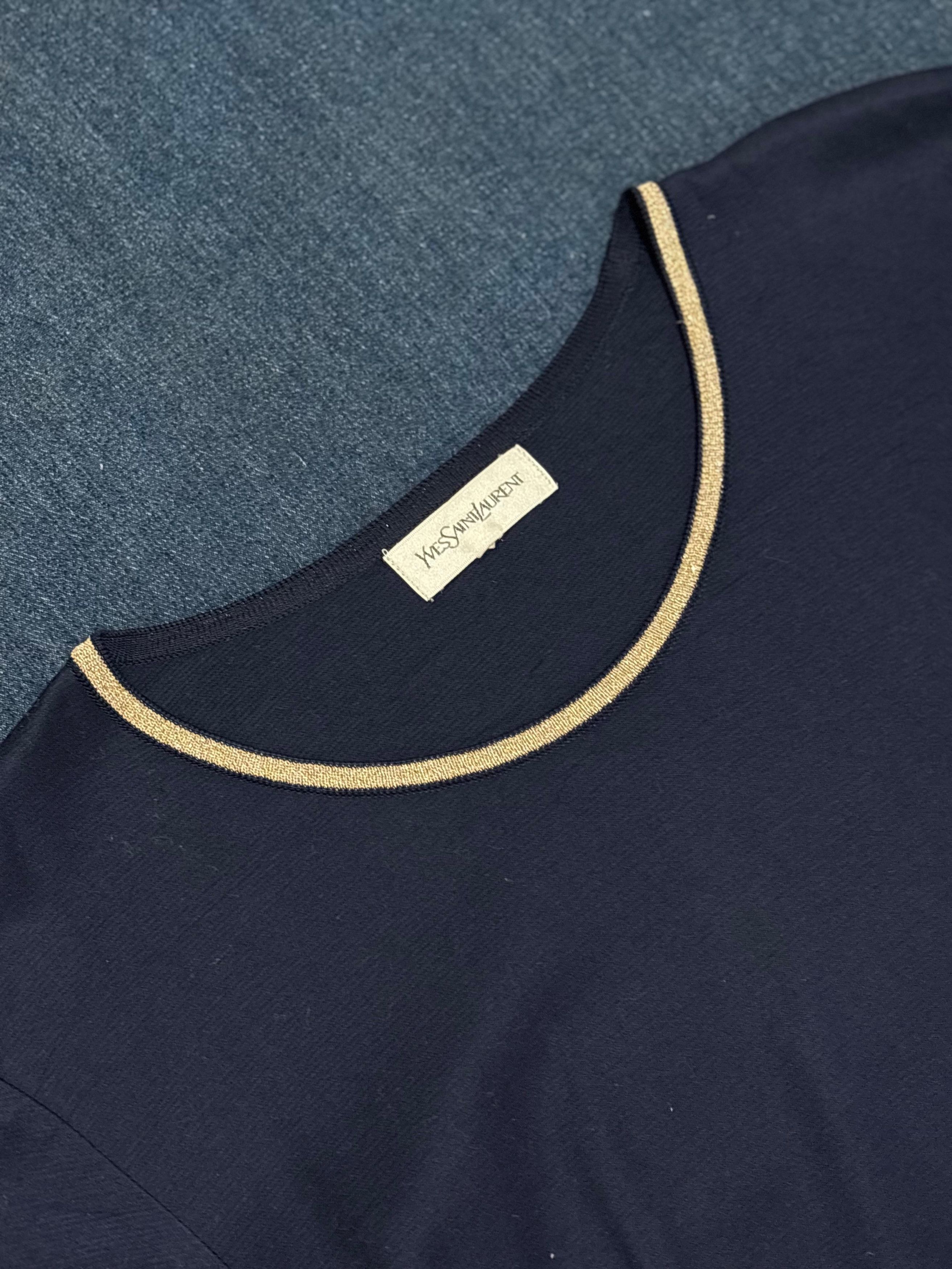 Yves Saint Laurent Yves Saint Laurent T-Shirt Size L / US 10 / IT 46 - 7 Thumbnail