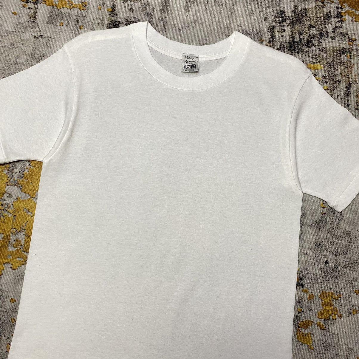 Moschino × Vintage Vintage Moschino Plain Shirt Moschino Underwear Size US S / EU 44-46 / 1 - 3 Thumbnail