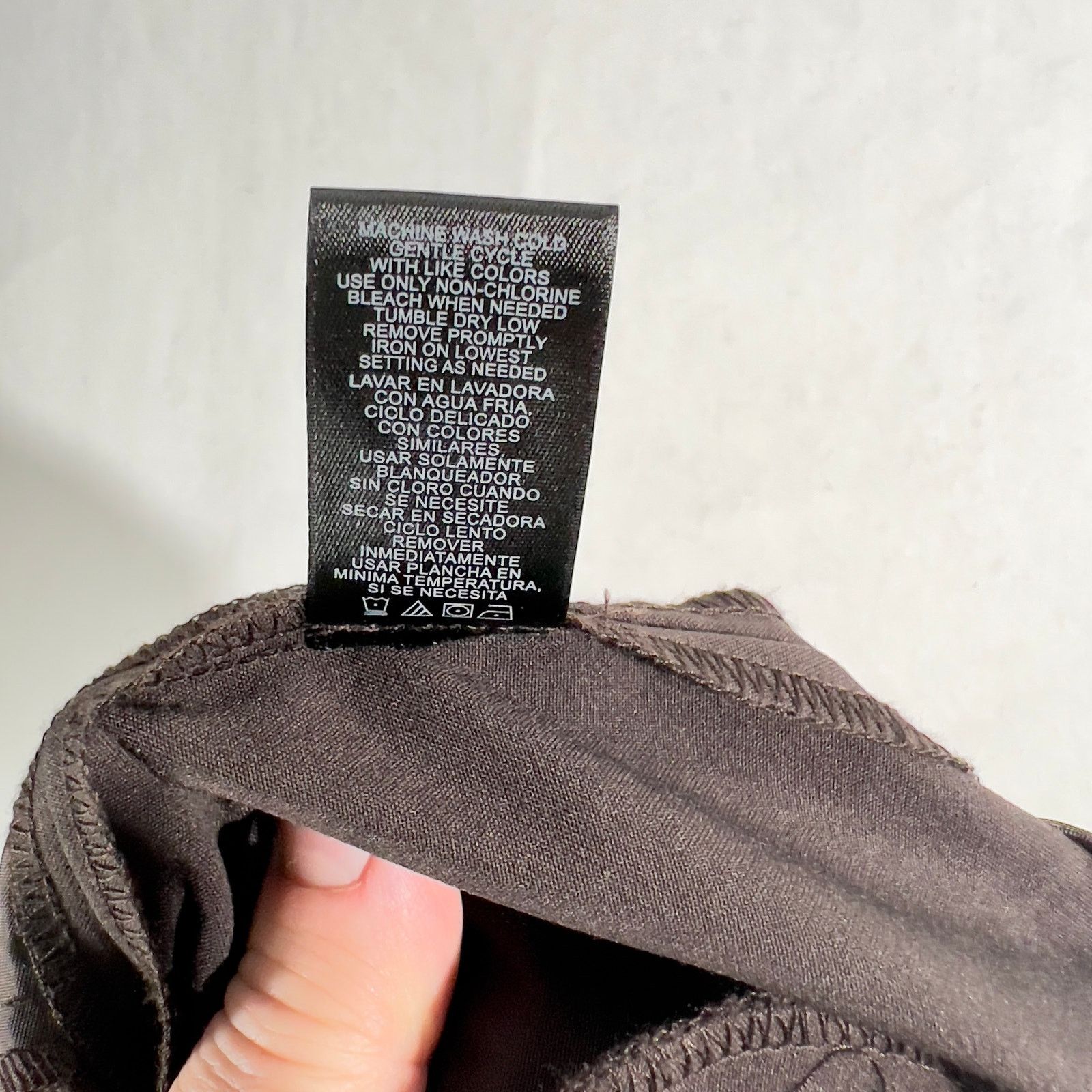 Nicole Miller Nicole Miller New York Pants Woman's 8 Dark Chocolate Size 30" / US 8 / IT 44 - 10 Thumbnail
