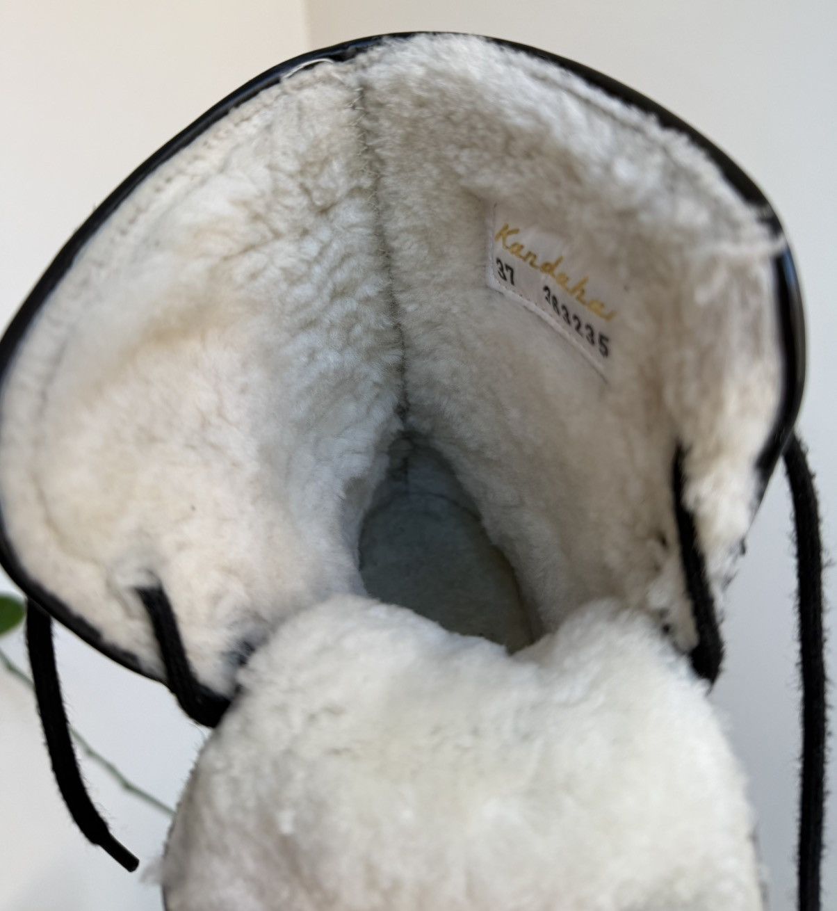 Vintage Kandahar Hand Made in Switzerland Cows Fur Ankle Boots Size US 7 / IT 37 - 11 Thumbnail