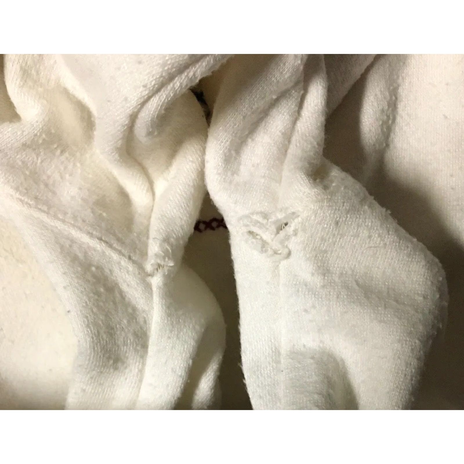 Guess VINTAGE GUESS Hoodie Women M White 80s 90s Spellout Sweatshirt Hip Hop Grunge Rap Style Pullover Sports Activewear Fashion Size M / US 6-8 / IT 42-44 - 5 Thumbnail