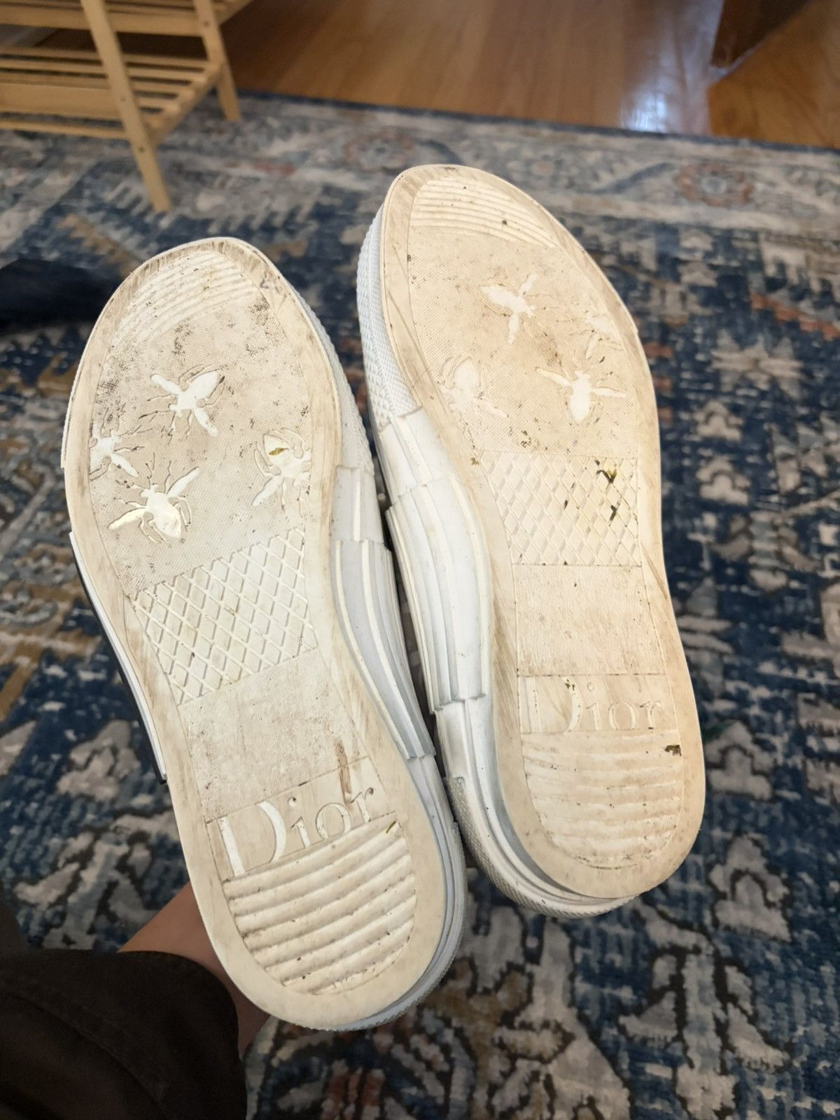 Dior Dior b23 low top white Size US 8 / EU 41 - 4 Thumbnail