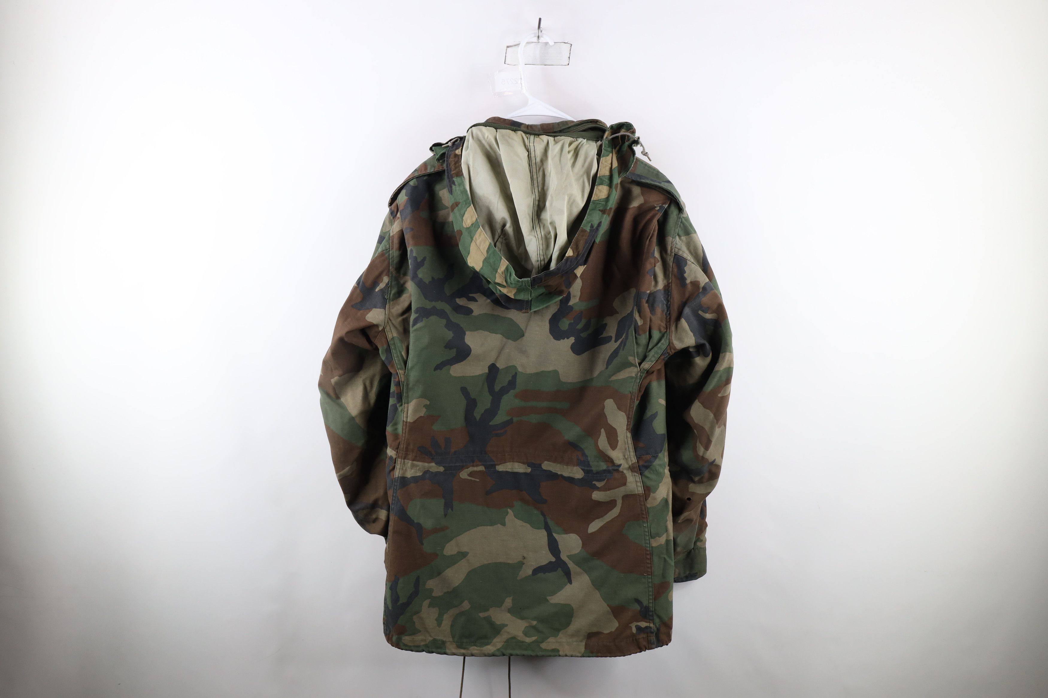 Vintage Vintage 90s Camouflage Cold Weather Field Jacket USA Size US M / EU 48-50 / 2 - 15 Thumbnail