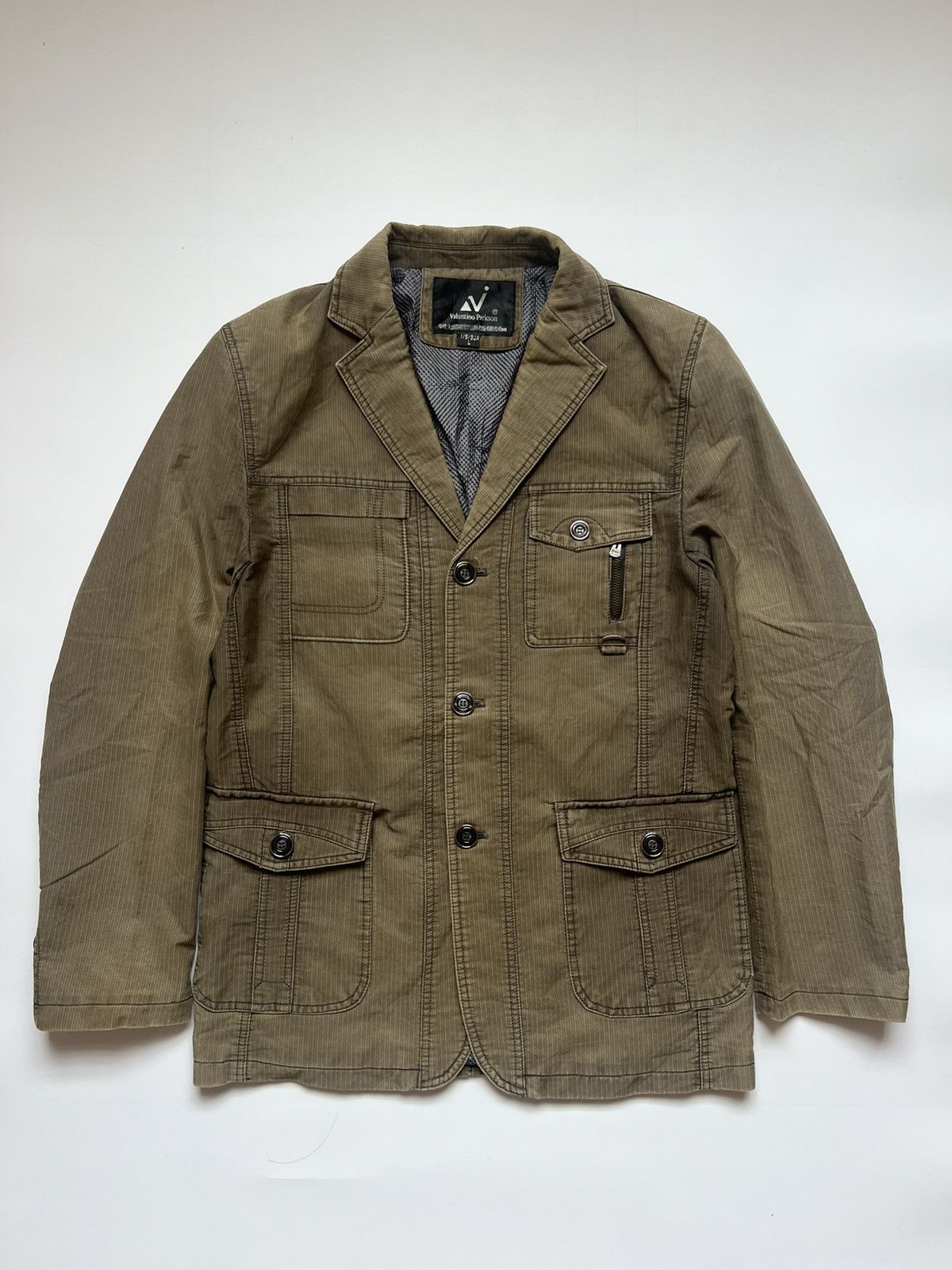 Vintage Vintage Valentino Parkson Military Chore Jacket Size US L / EU 52-54 / 3 - 1 Thumbnail