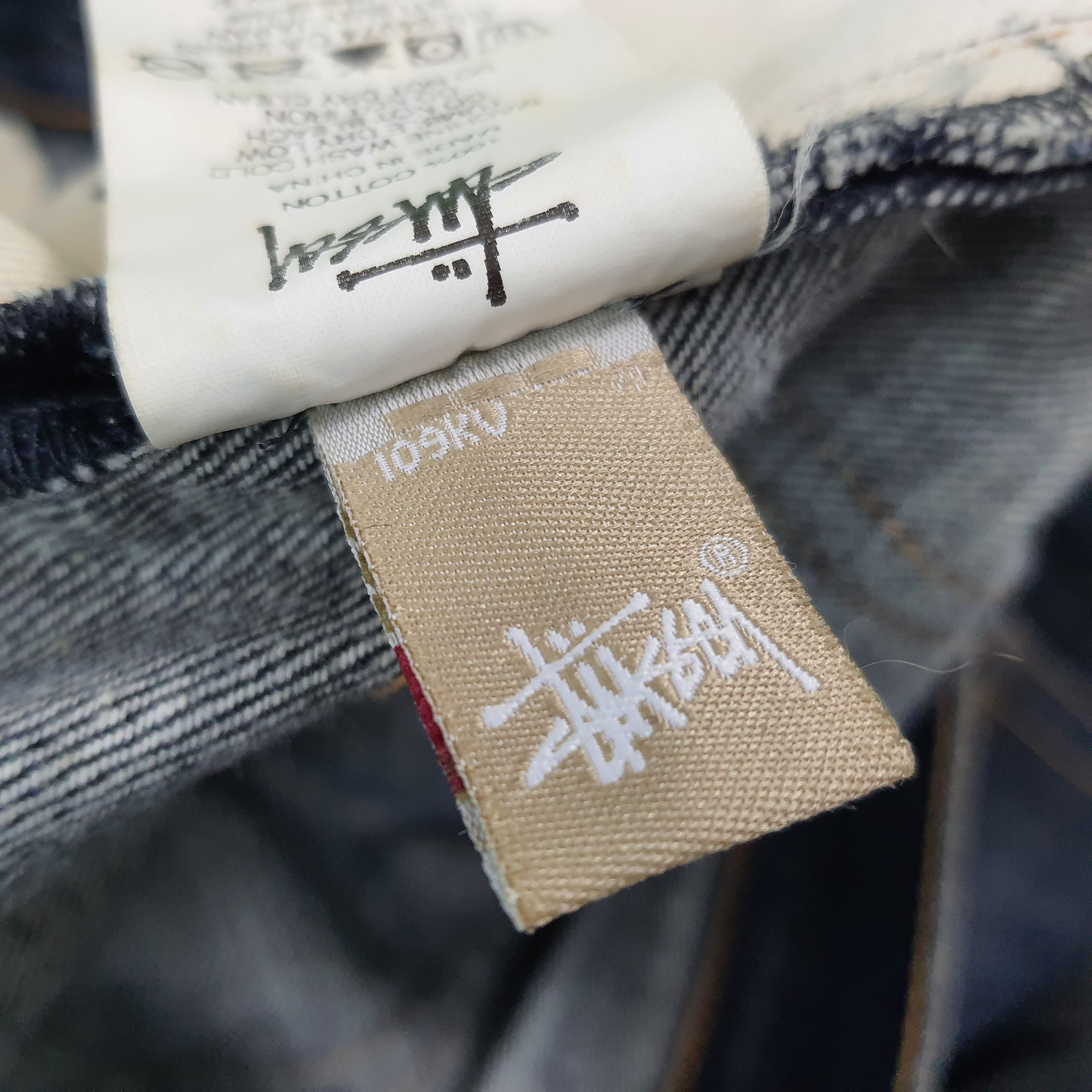 Stussy Vintage Stussy Streetwear Custom Logo Jeans C272N25 Size US 30 / EU 46 - 12 Thumbnail