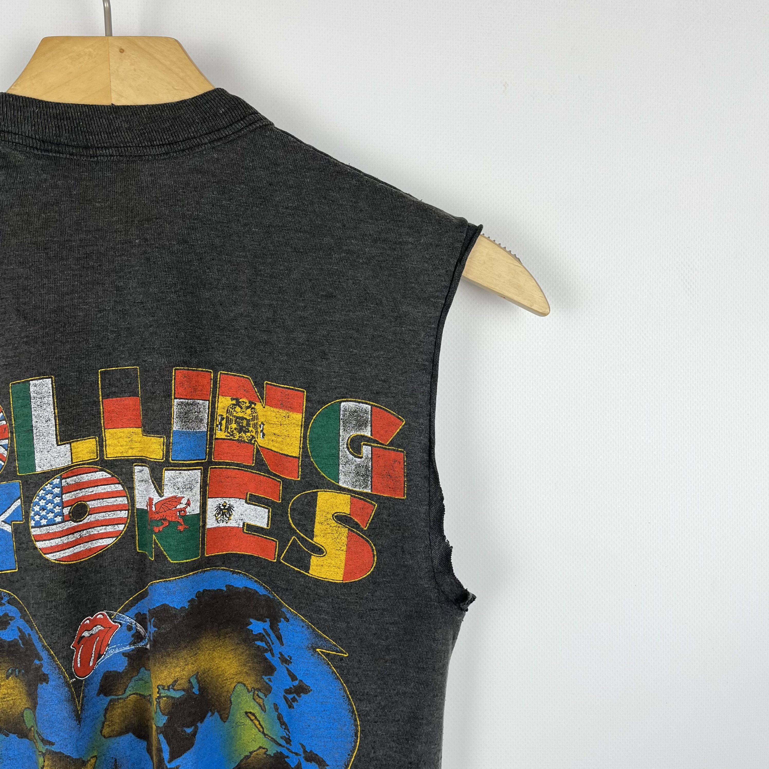 Band Tees Vintage The Rolling Stones Rock Band Tour T Shirt 1981/1982 Size US S / EU 44-46 / 1 - 17 Thumbnail