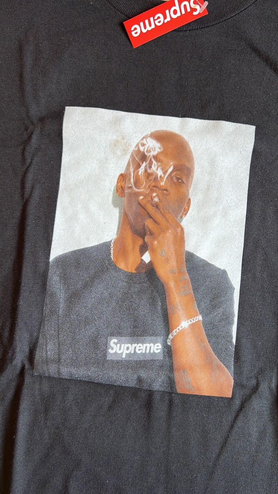 Supreme L Supreme Dean Blunt Tee Black photo 2025 box logo Size US L / EU 52-54 / 3 - 15 Thumbnail