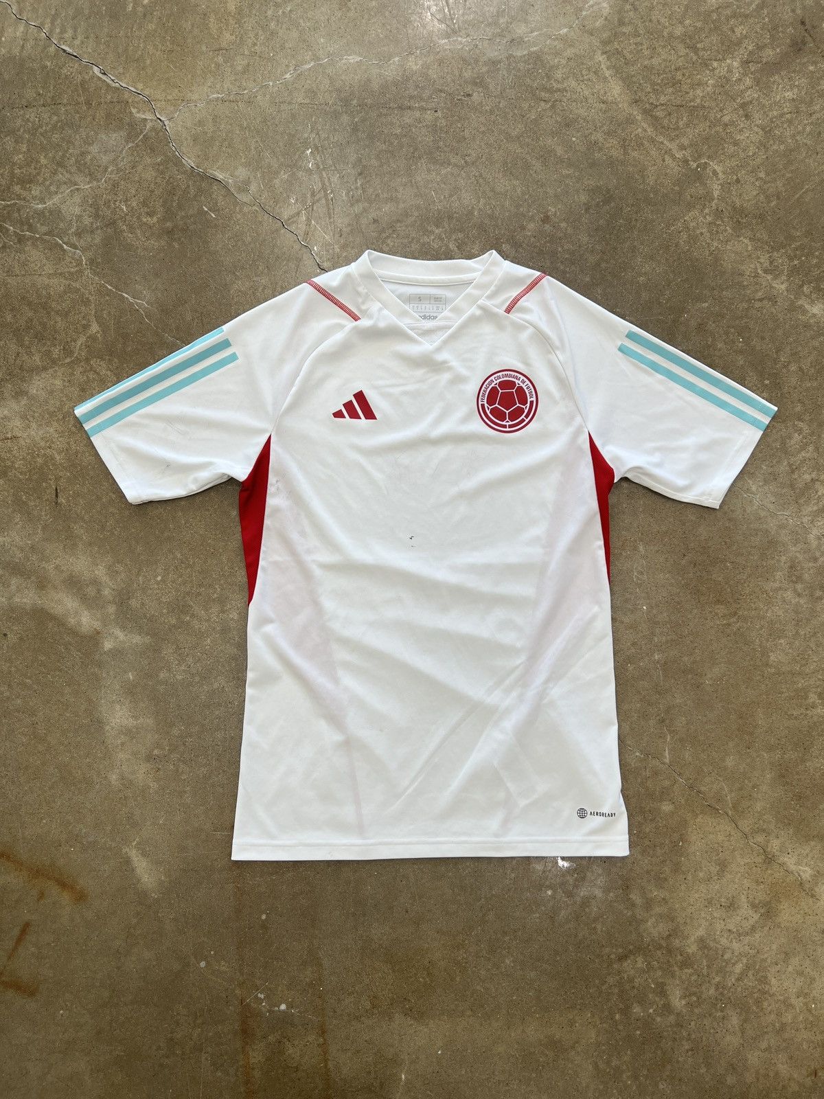 Adidas Adidas Federacion Colombiana De Futbol Jersey Small Size US S / EU 44-46 / 1 - 2 Thumbnail
