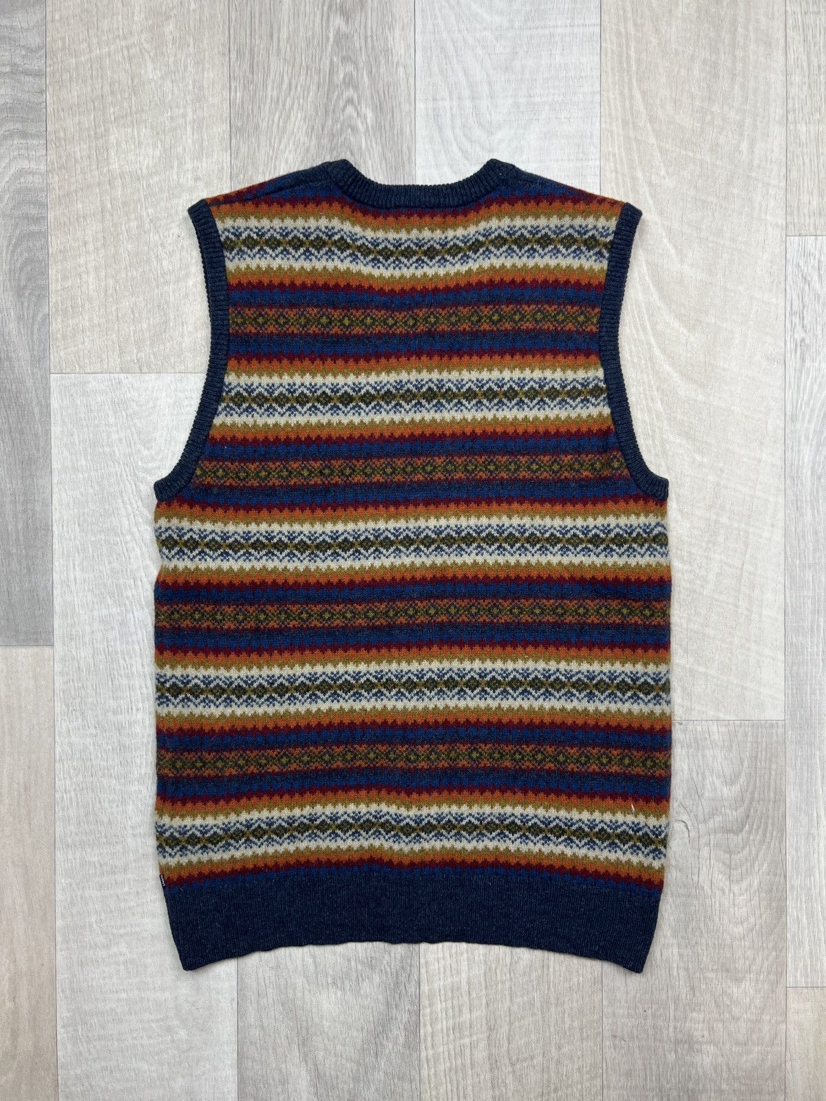 Gant Gant Wool Native Pattern Gilet (Y0340) Size XL / US 12-14 / IT 48-50 - 7 Thumbnail