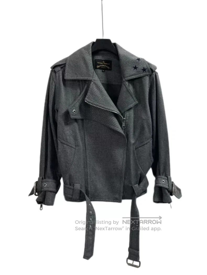 Vivienne Westwood Vivienne Westwood Motorcycle-style star pattern sweatshirt Size XS / US 0-2 / IT 36-38 - 2 Thumbnail
